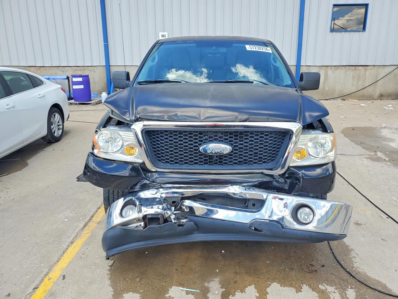 2008 Ford F150 Black vin: 1FTRF022X8KC51158