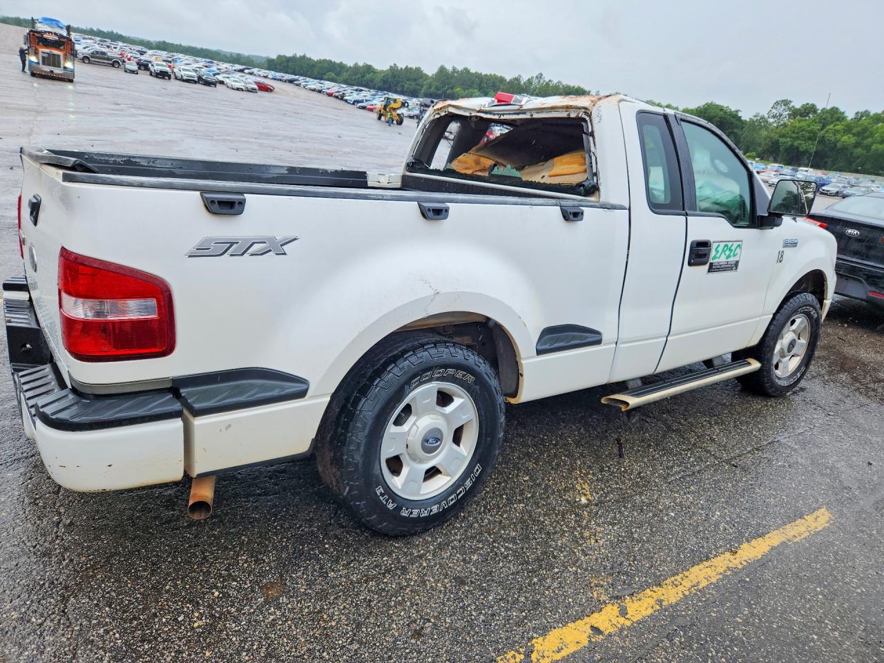 2004 Ford F150 White vin: 1FTRF02W34KD76323
