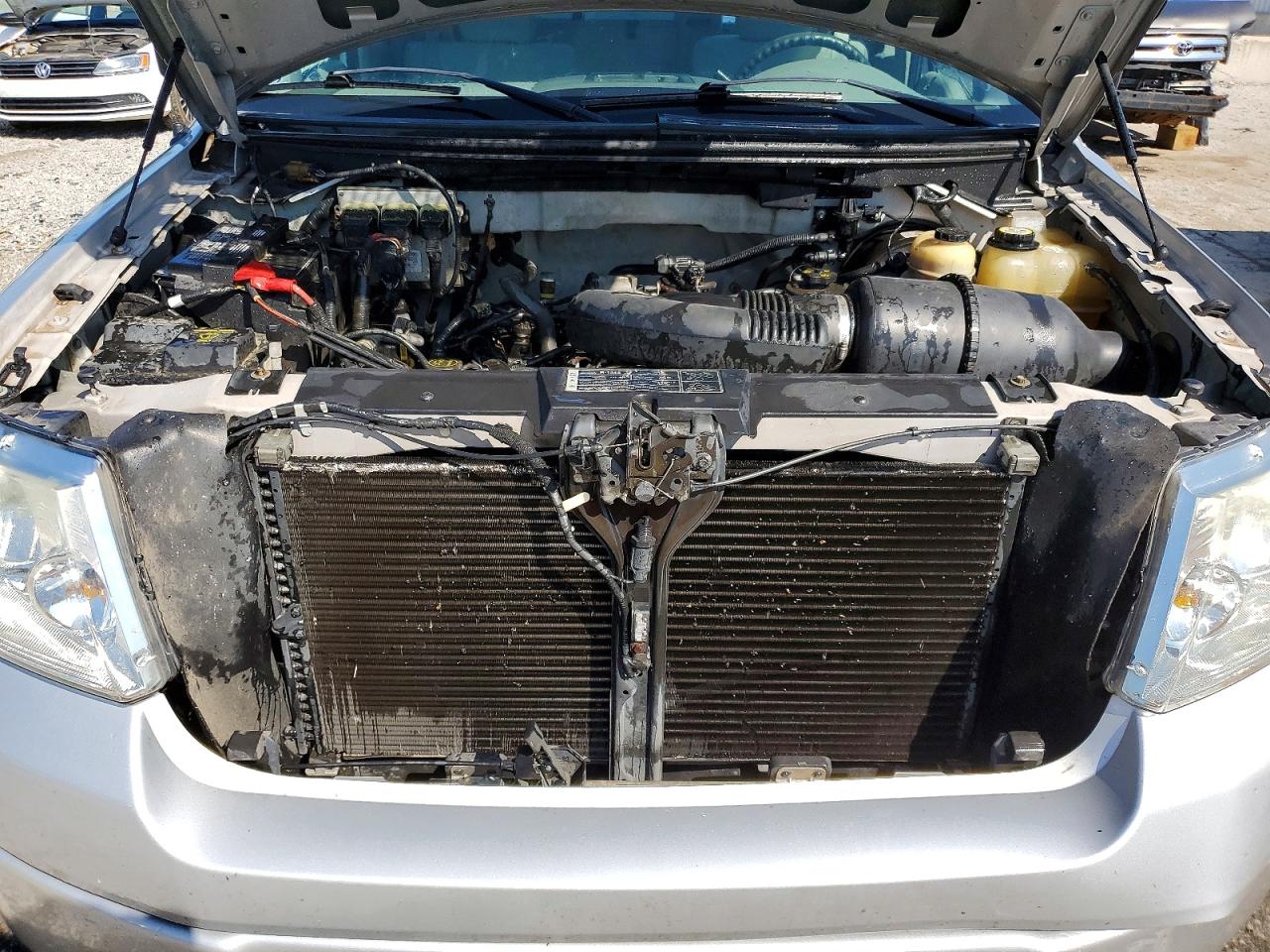 2007 Ford F150 Silver vin: 1FTRF02W57KD52531