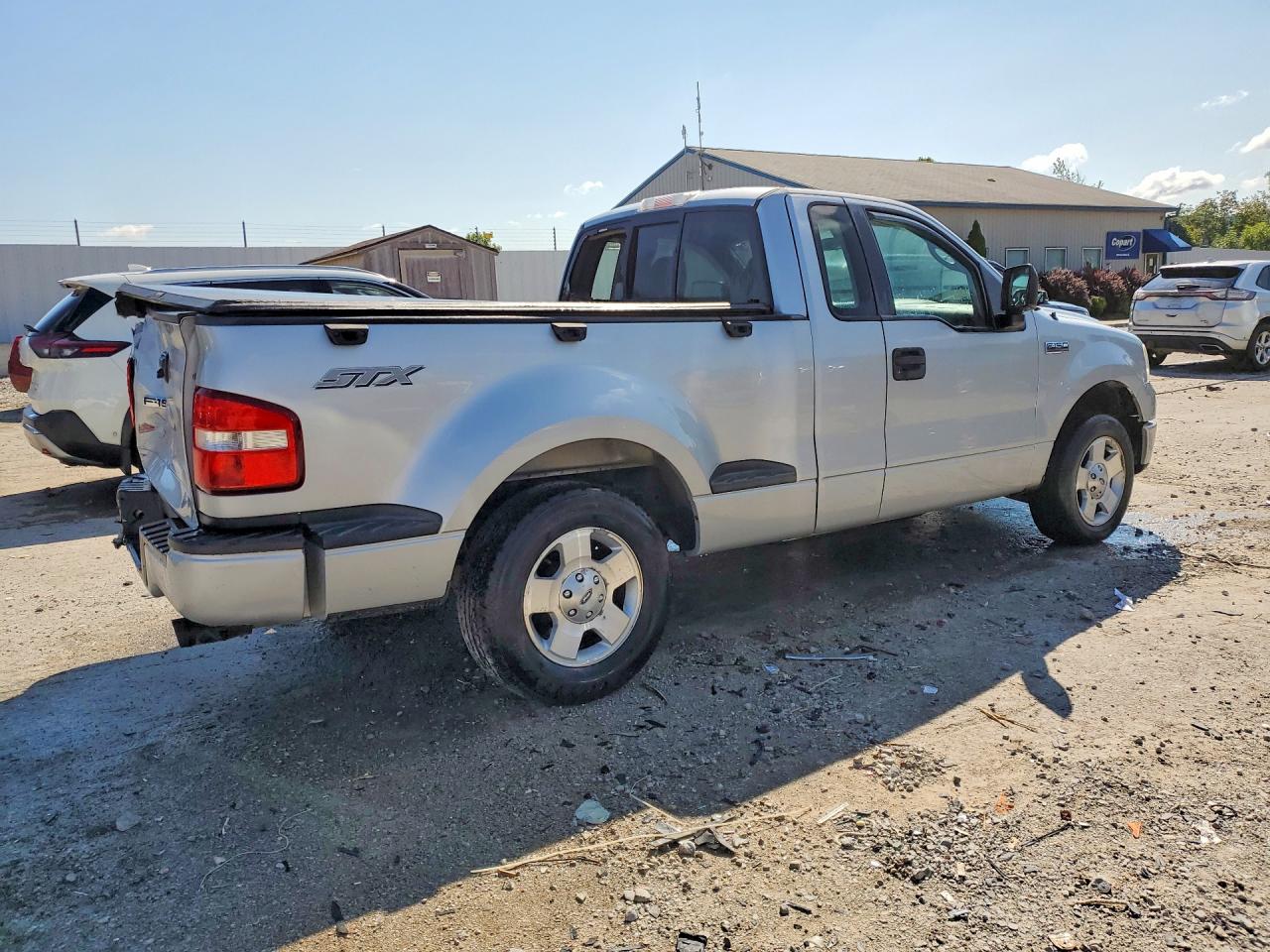 2007 Ford F150 Silver vin: 1FTRF02W57KD52531