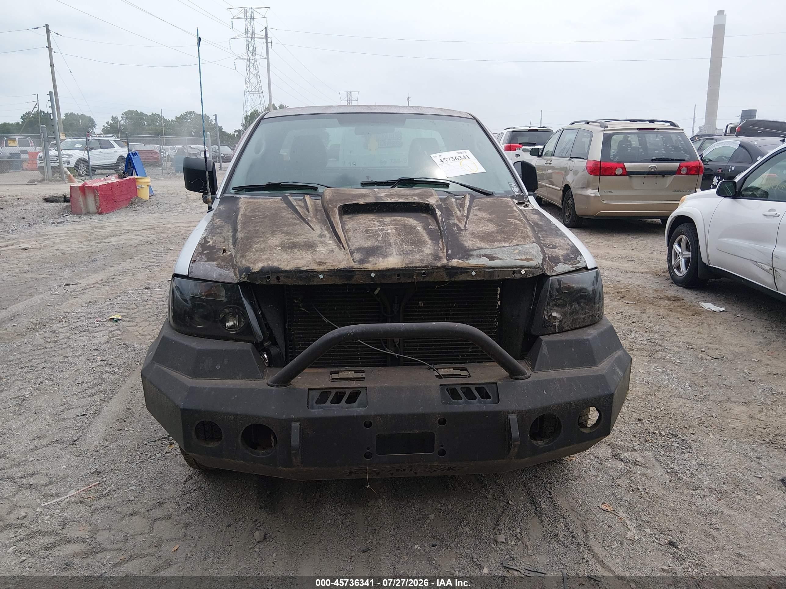 2004 Ford F-150 Stx/xlt Серебряный vin: 1FTRF02WX4KD12599