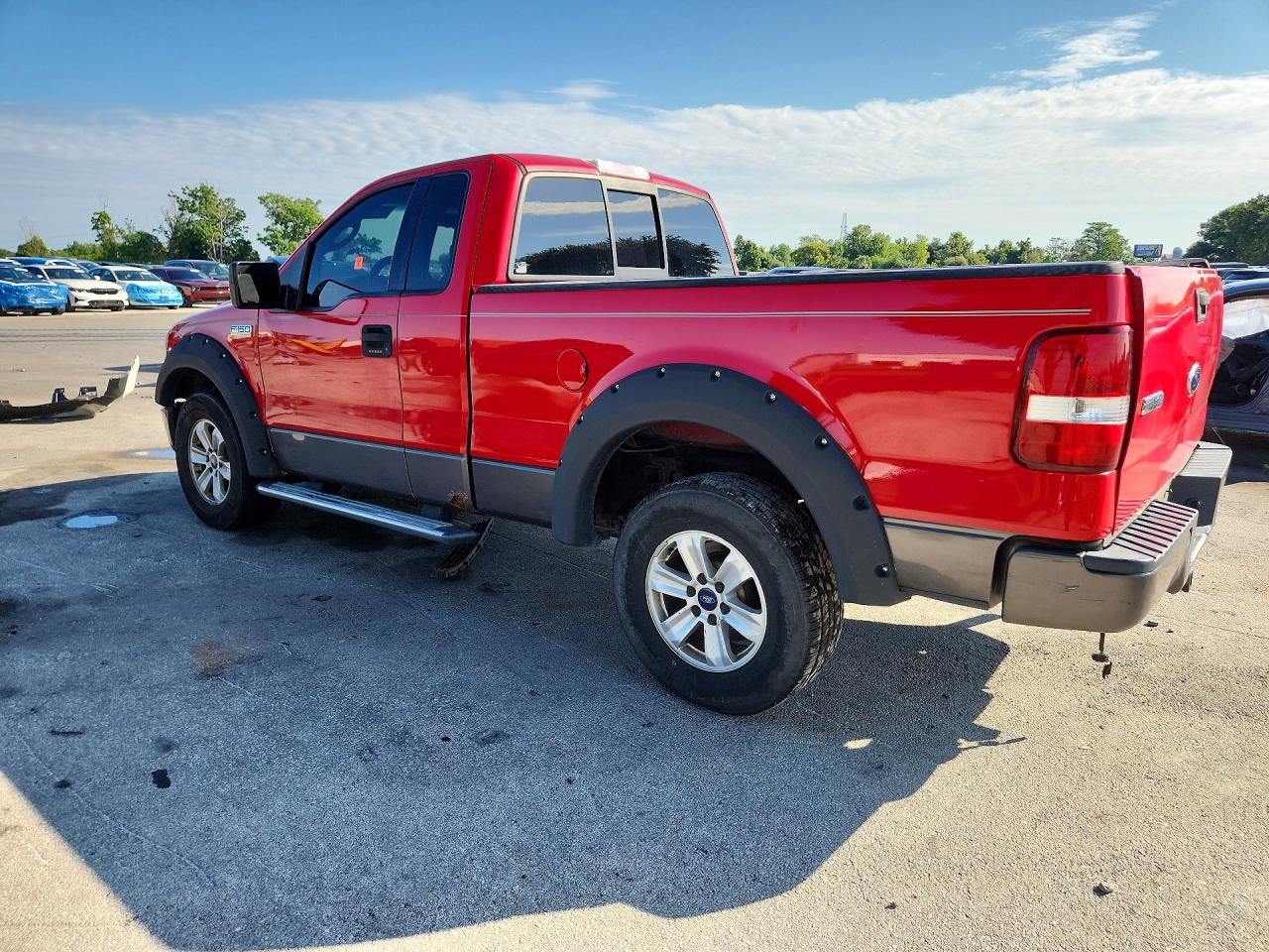 2006 Ford F150 Red vin: 1FTRF04506KC90443