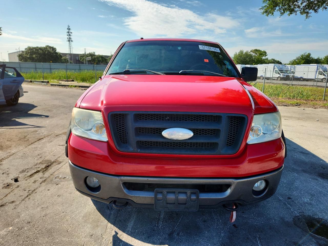 2006 Ford F150 Red vin: 1FTRF04506KC90443