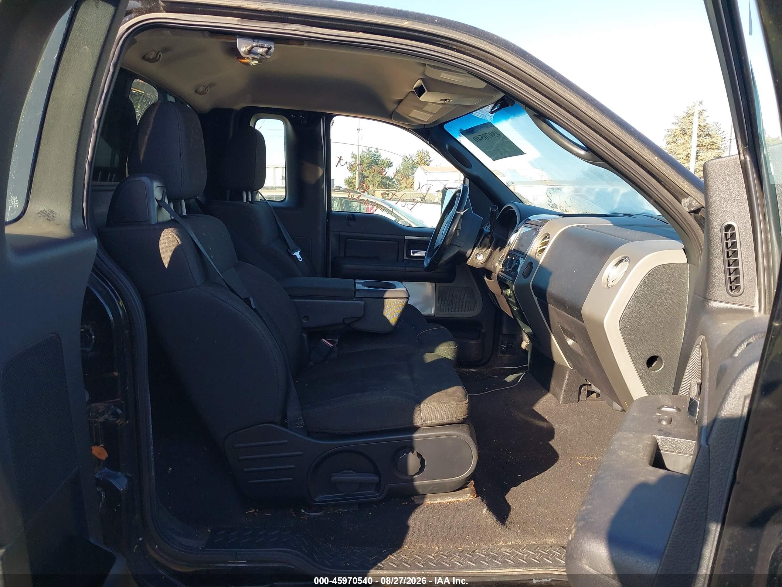 2007 Ford F-150 Fx4/xlt Black vin: 1FTRF04567KC83885