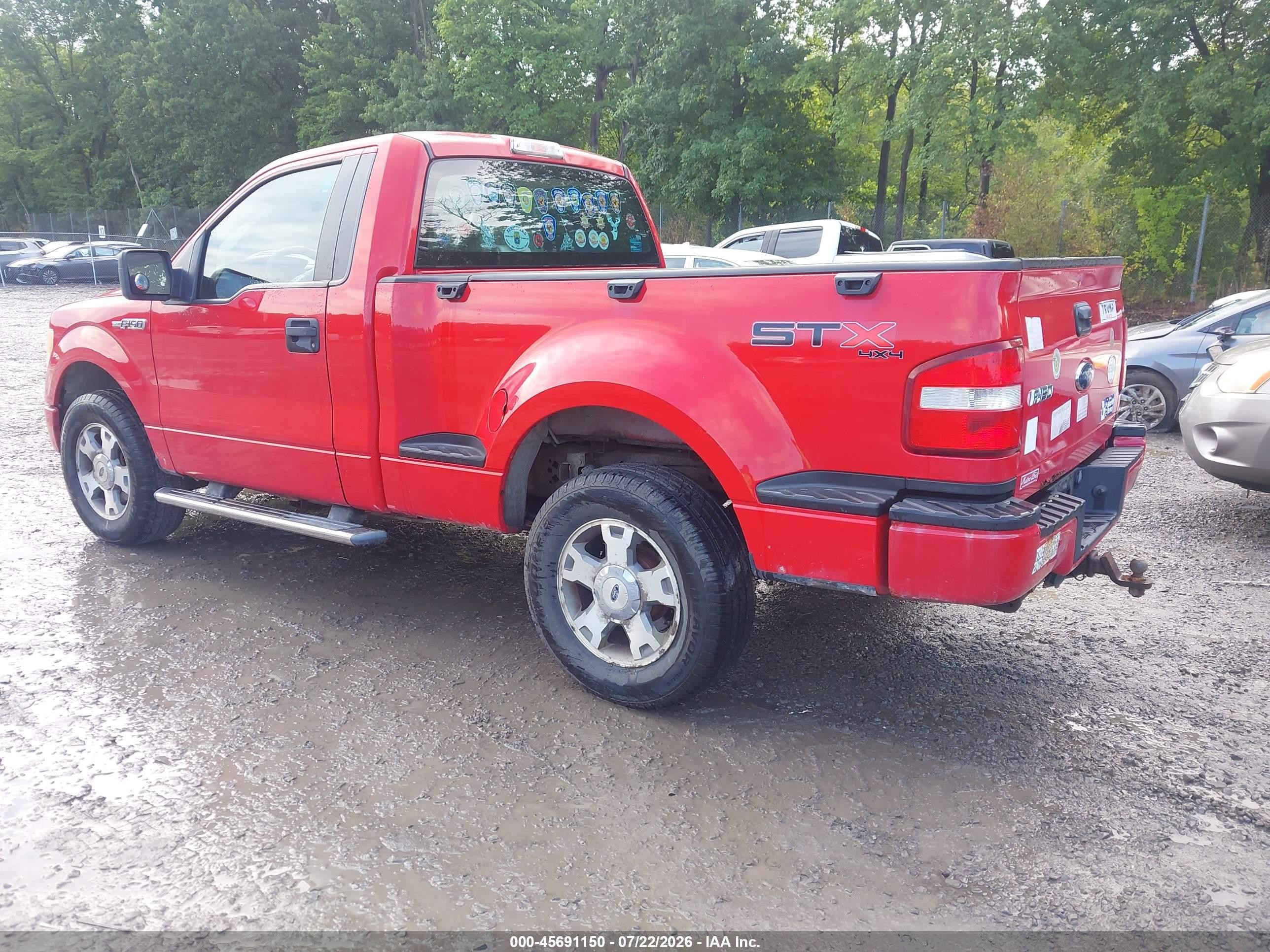 2009 Ford F-150 Stx/xlt Red vin: 1FTRF04819KC91843