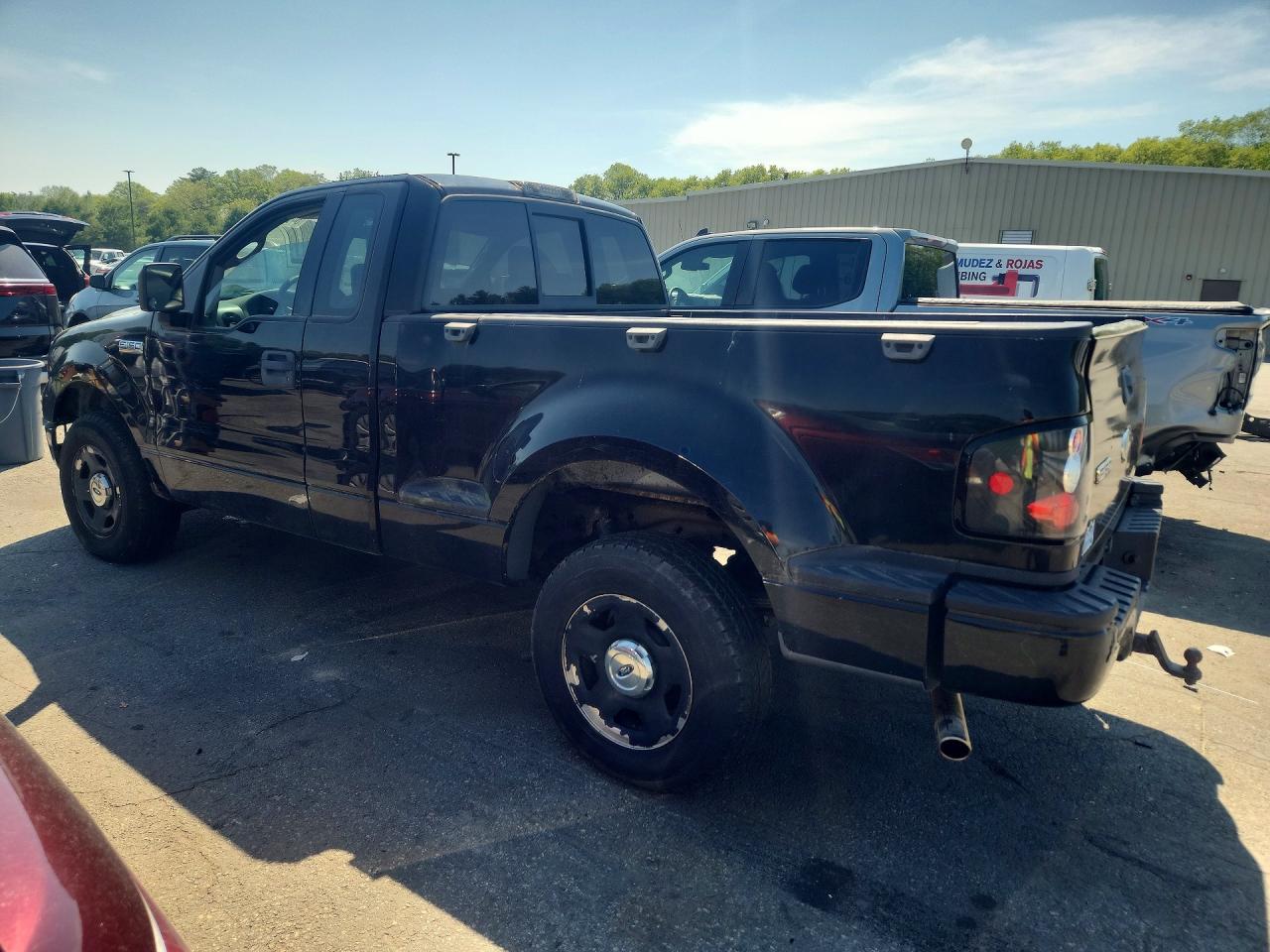2005 Ford F-150 Черный vin: 1FTRF04W15KC60763