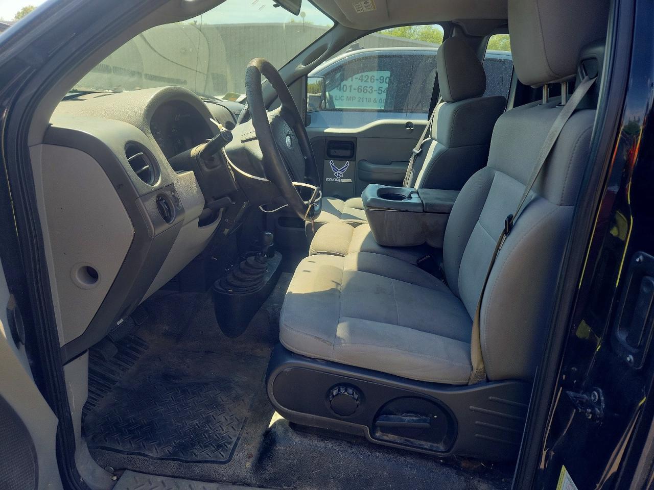2005 Ford F-150 Черный vin: 1FTRF04W15KC60763