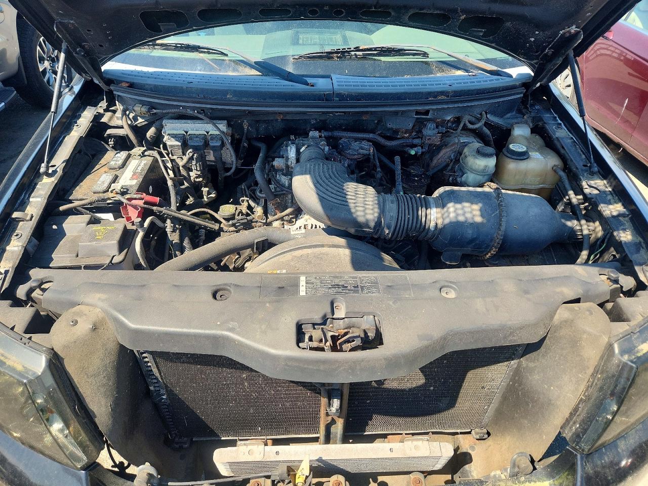 2005 Ford F-150 Черный vin: 1FTRF04W15KC60763