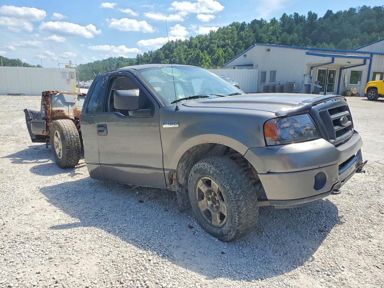 2006 Ford F150 Gray vin: 1FTRF04W46KB37069
