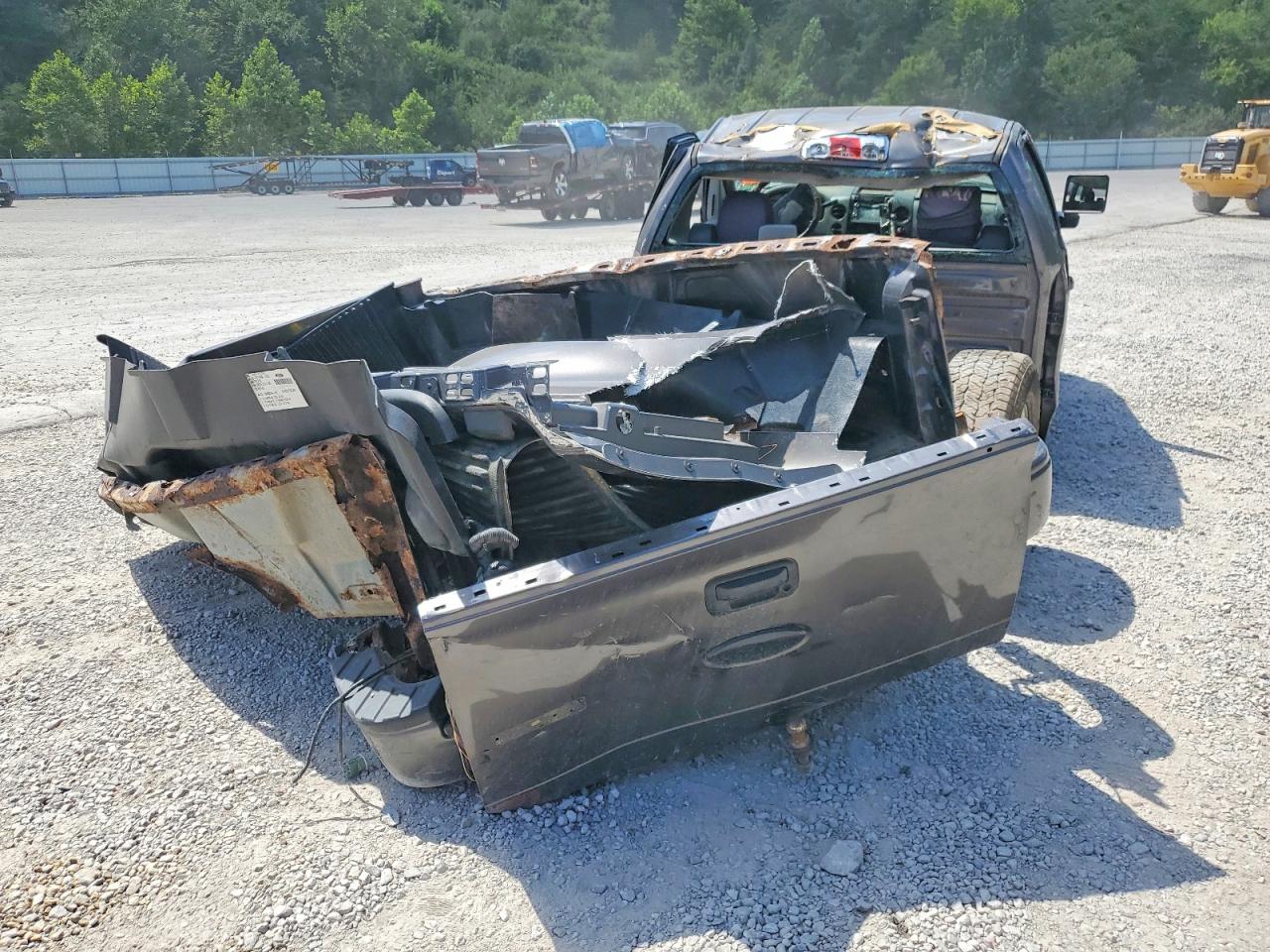 2006 Ford F150 Gray vin: 1FTRF04W46KB37069