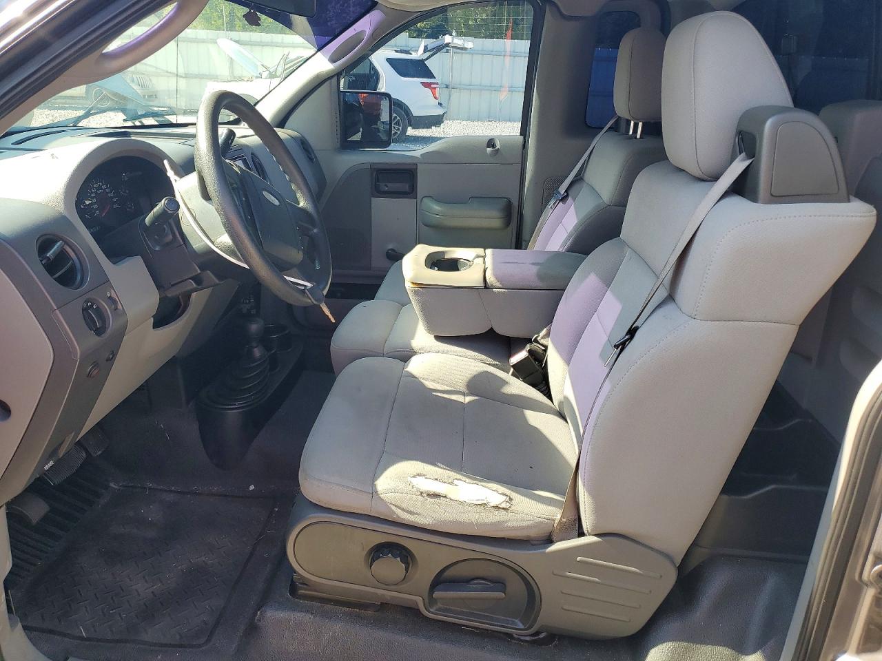 2005 Ford F150 Gray vin: 1FTRF04W55KD00455