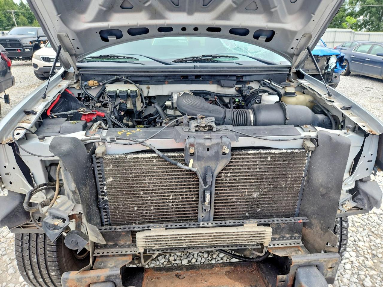 2006 Ford F150 Серебряный vin: 1FTRF04W76KA83184