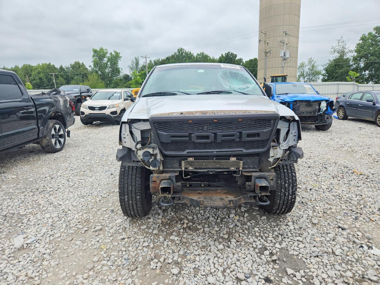2006 Ford F150 Серебряный vin: 1FTRF04W76KA83184