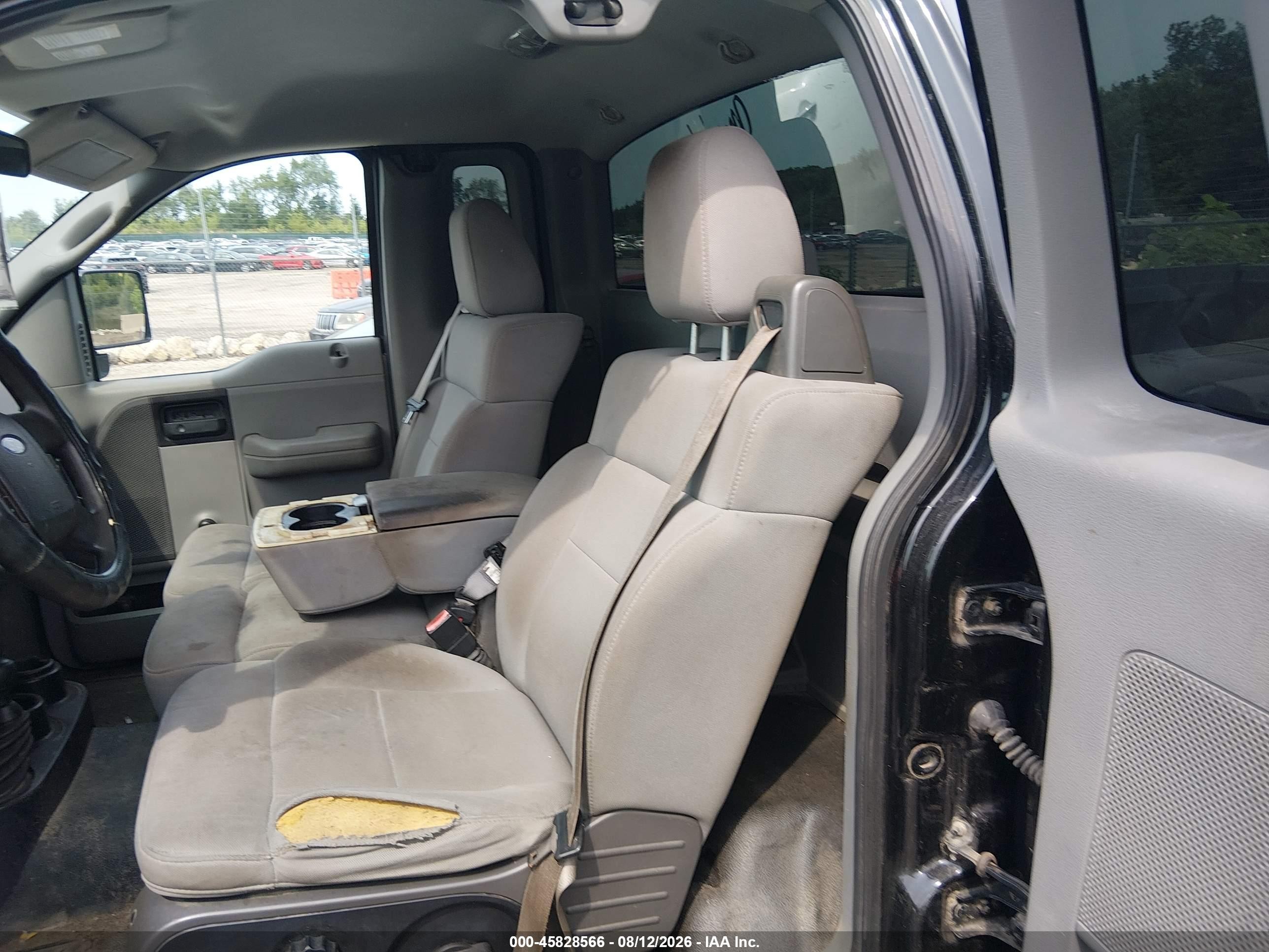 2005 Ford F-150 Stx/xlt Black vin: 1FTRF04W95KE61844