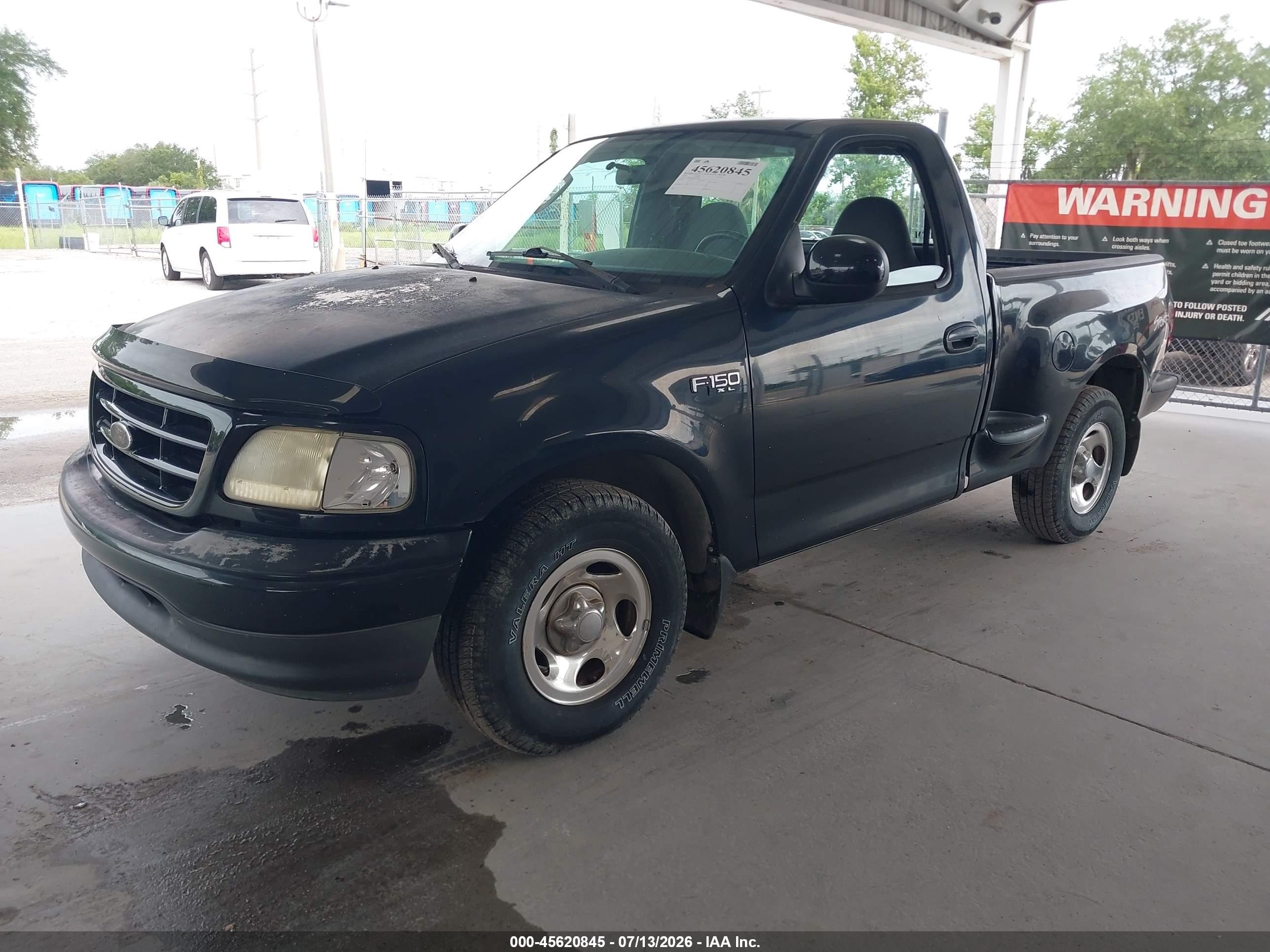 2003 Ford F-150 Xl/xlt Black vin: 1FTRF07203KB47568