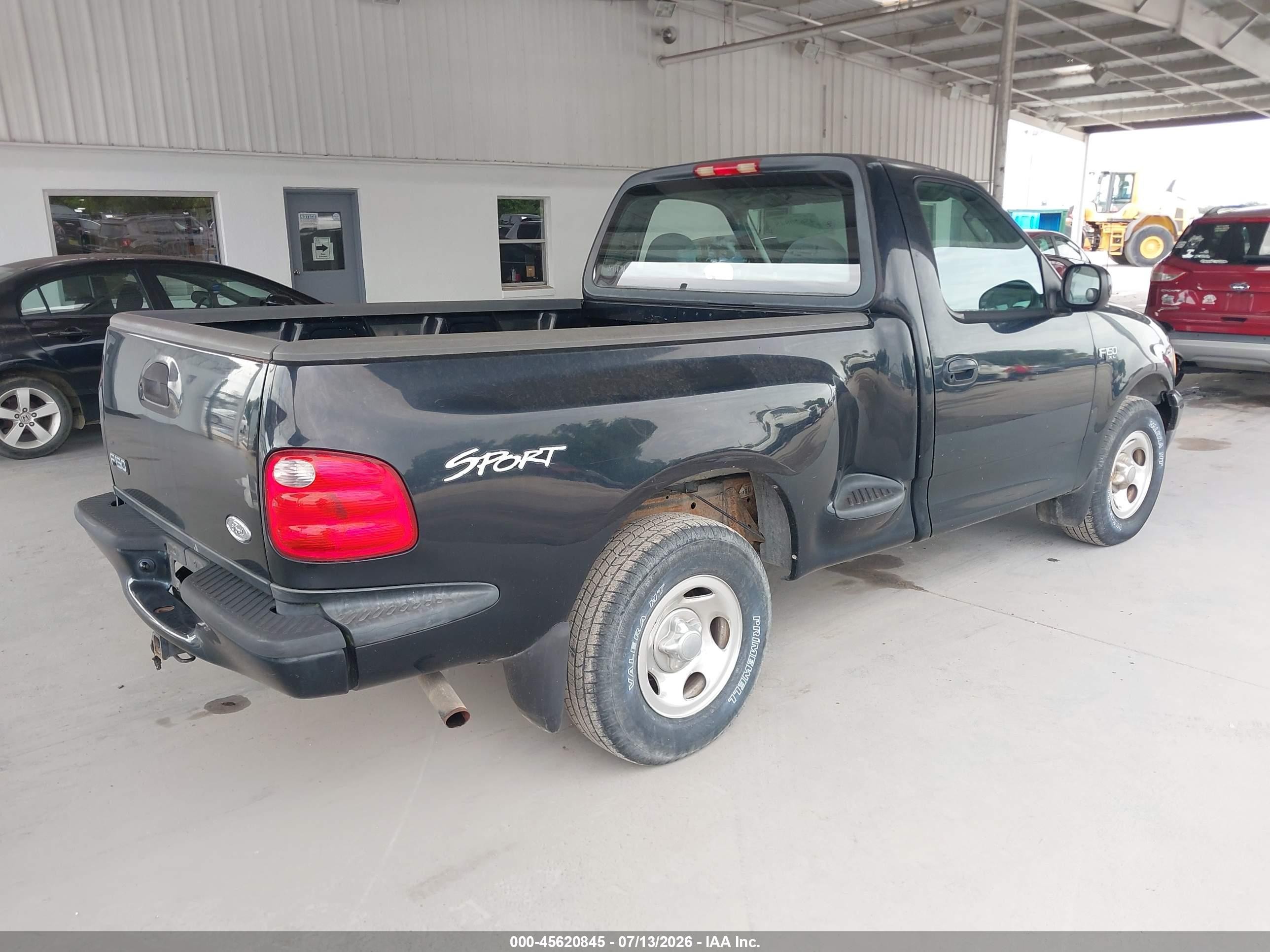 2003 Ford F-150 Xl/xlt Black vin: 1FTRF07203KB47568
