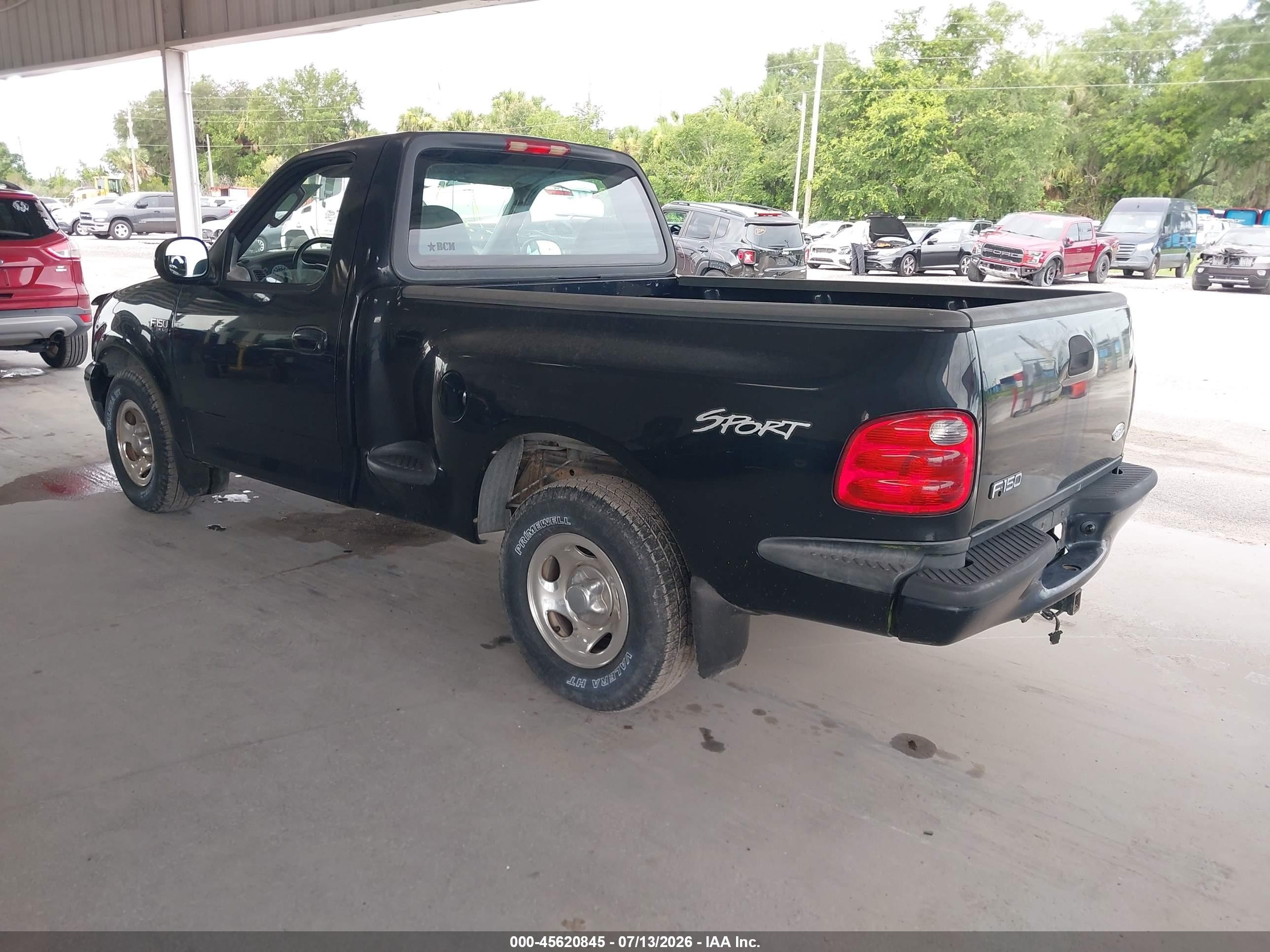 2003 Ford F-150 Xl/xlt Black vin: 1FTRF07203KB47568