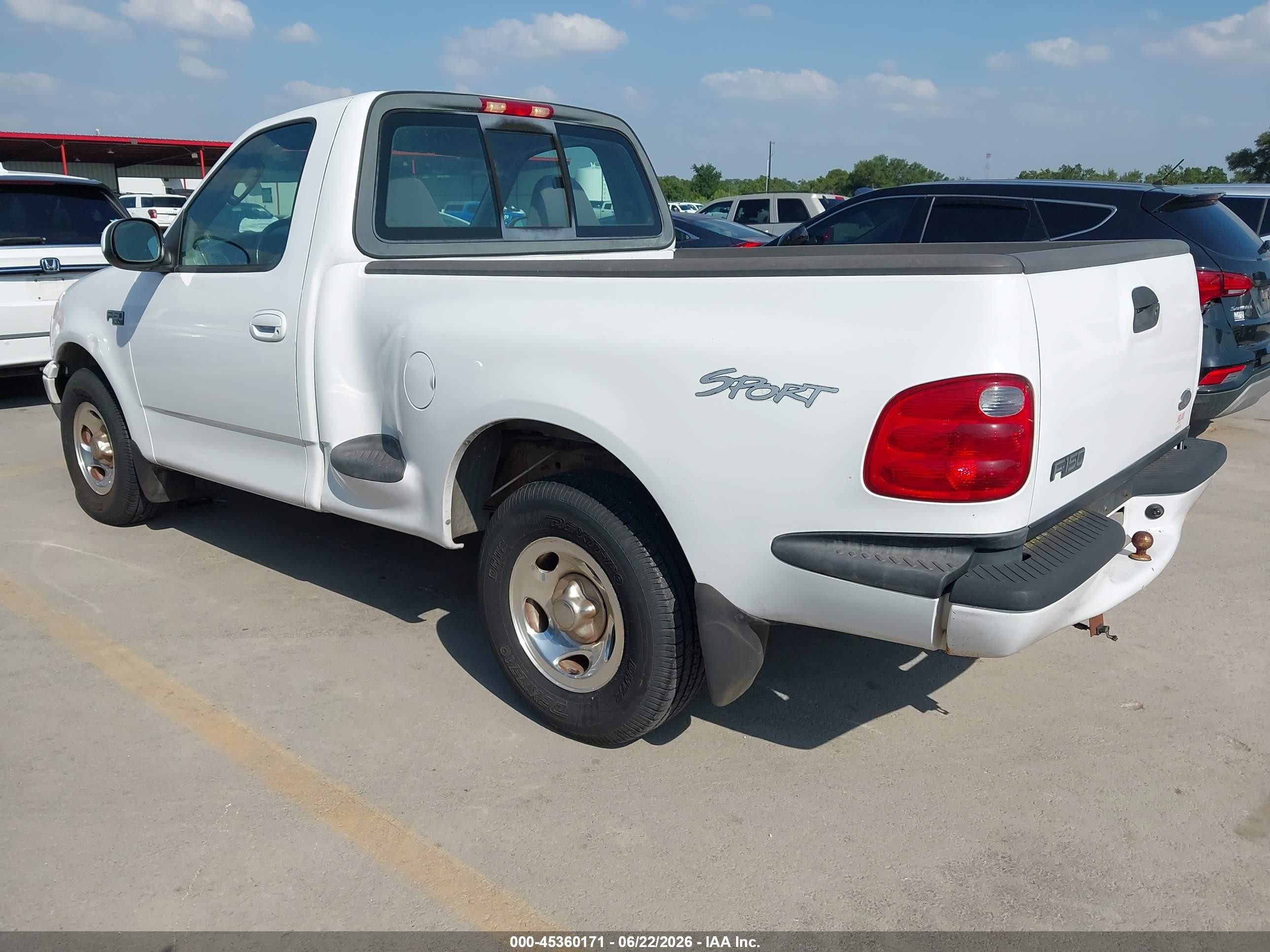 2003 Ford F-150 Xl/xlt White vin: 1FTRF07213KC28286