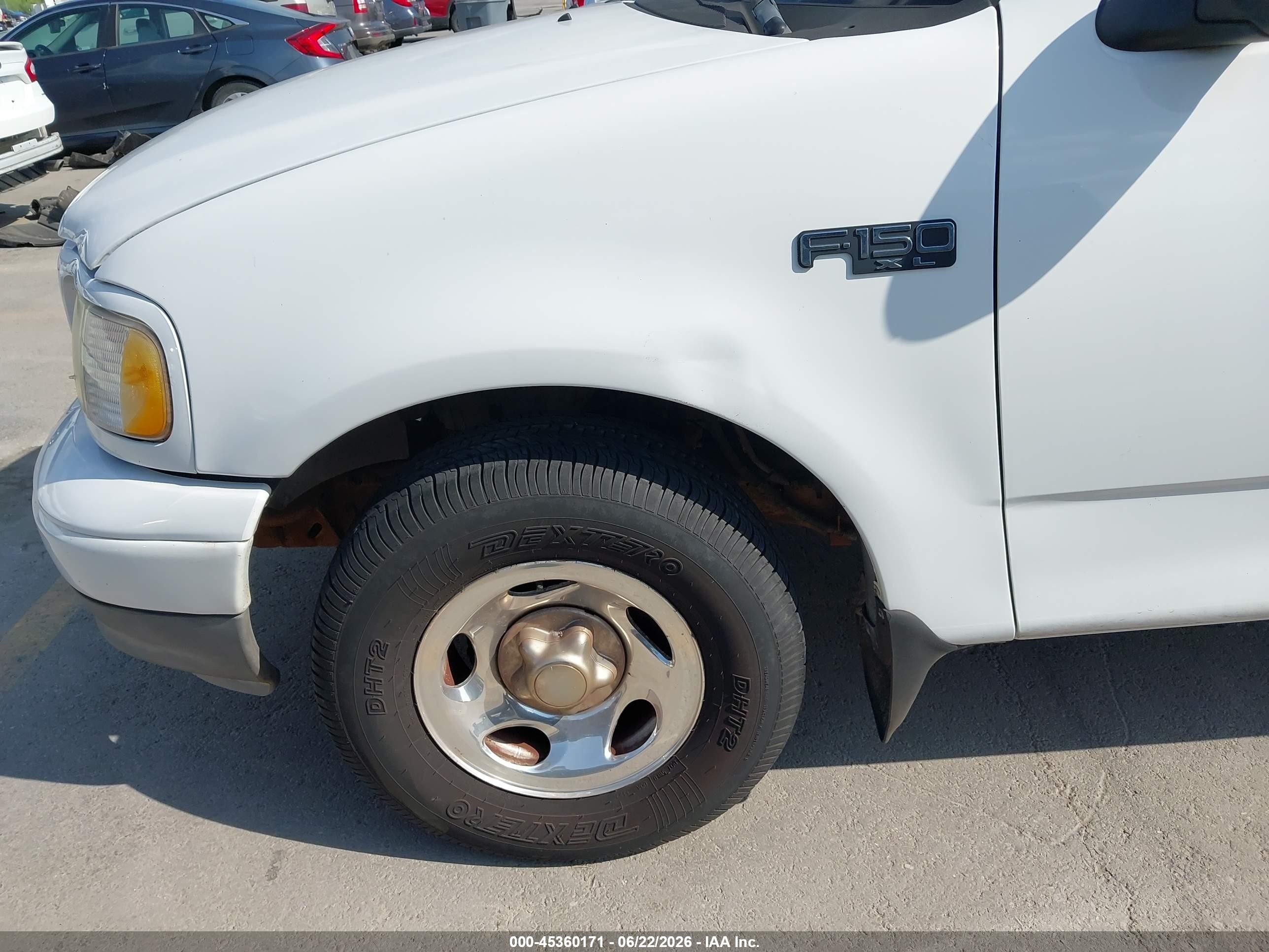 2003 Ford F-150 Xl/xlt White vin: 1FTRF07213KC28286