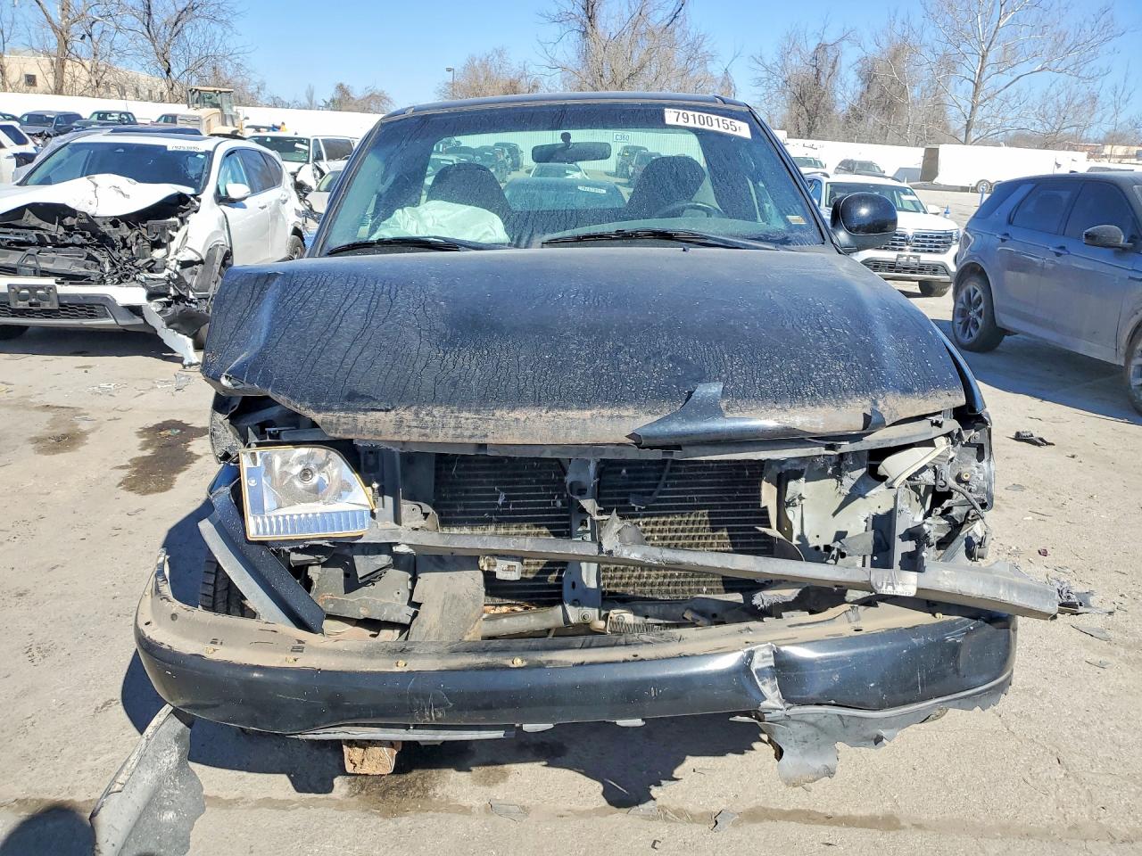 2003 Ford F150 Black vin: 1FTRF07233KB31591