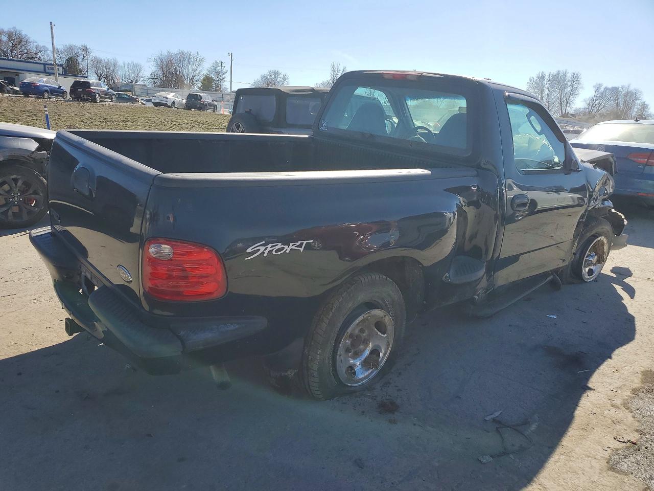 2003 Ford F150 Black vin: 1FTRF07233KB31591