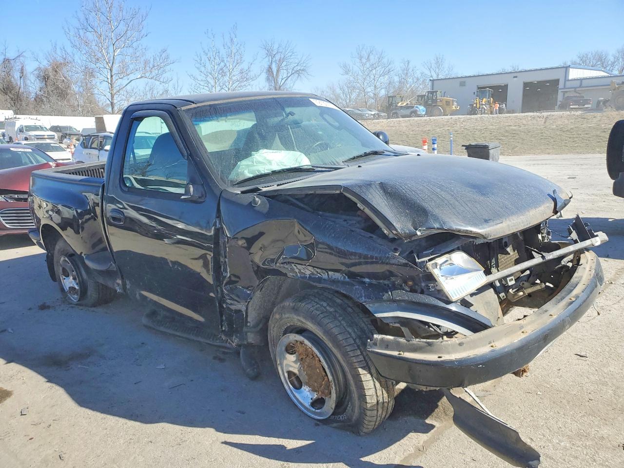2003 Ford F150 Black vin: 1FTRF07233KB31591