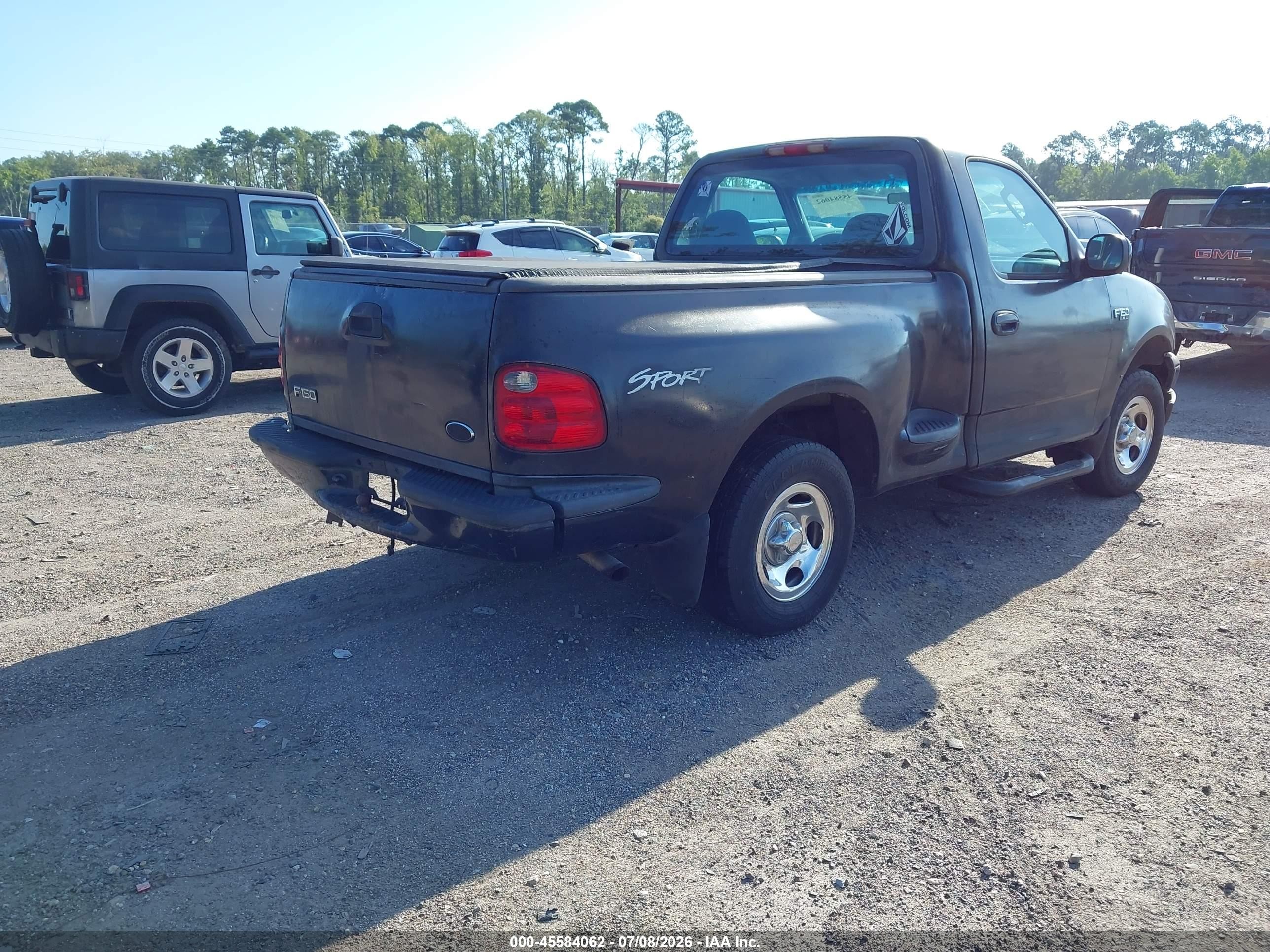 2002 Ford F-150 Xl/xlt Black vin: 1FTRF07282KE21839