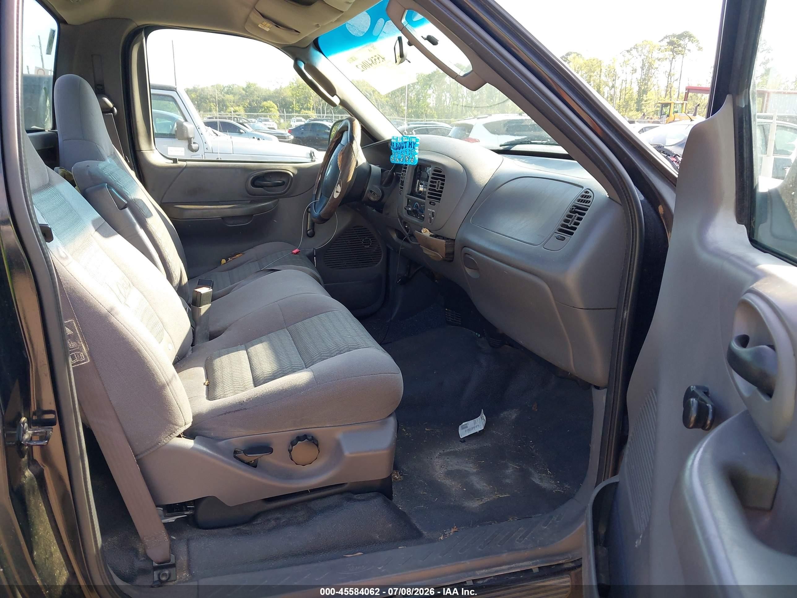 2002 Ford F-150 Xl/xlt Black vin: 1FTRF07282KE21839