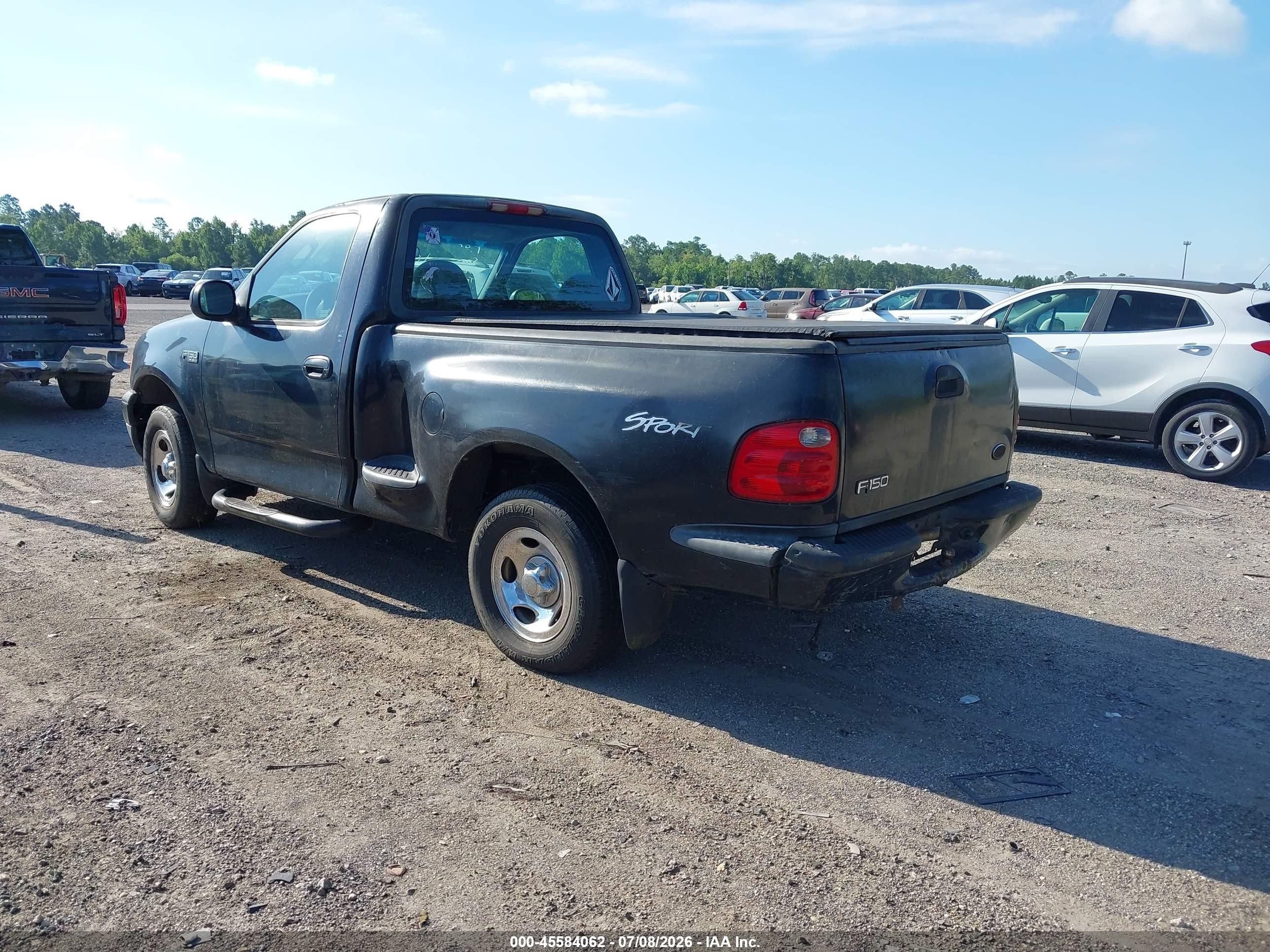 2002 Ford F-150 Xl/xlt Black vin: 1FTRF07282KE21839