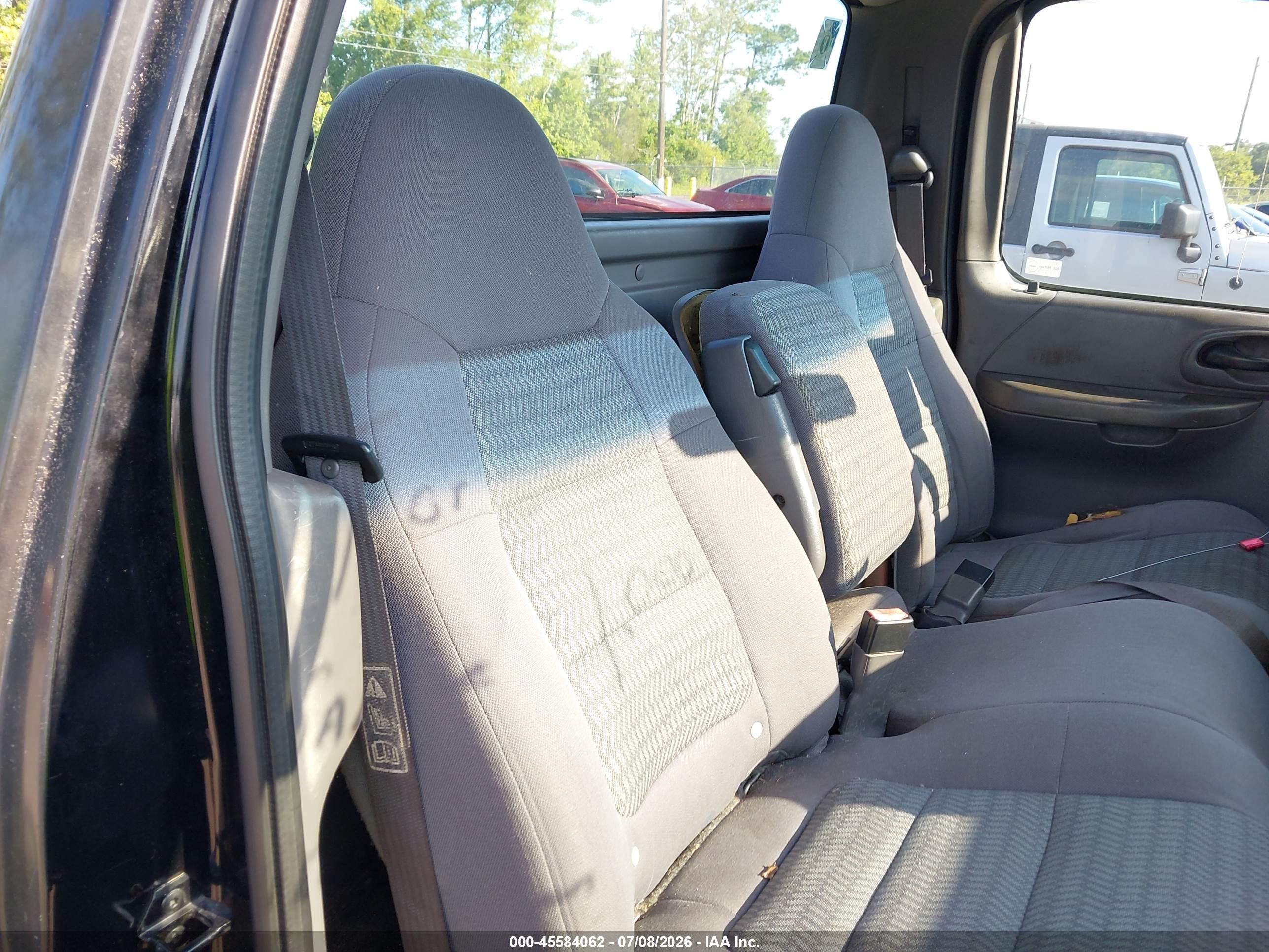 2002 Ford F-150 Xl/xlt Black vin: 1FTRF07282KE21839