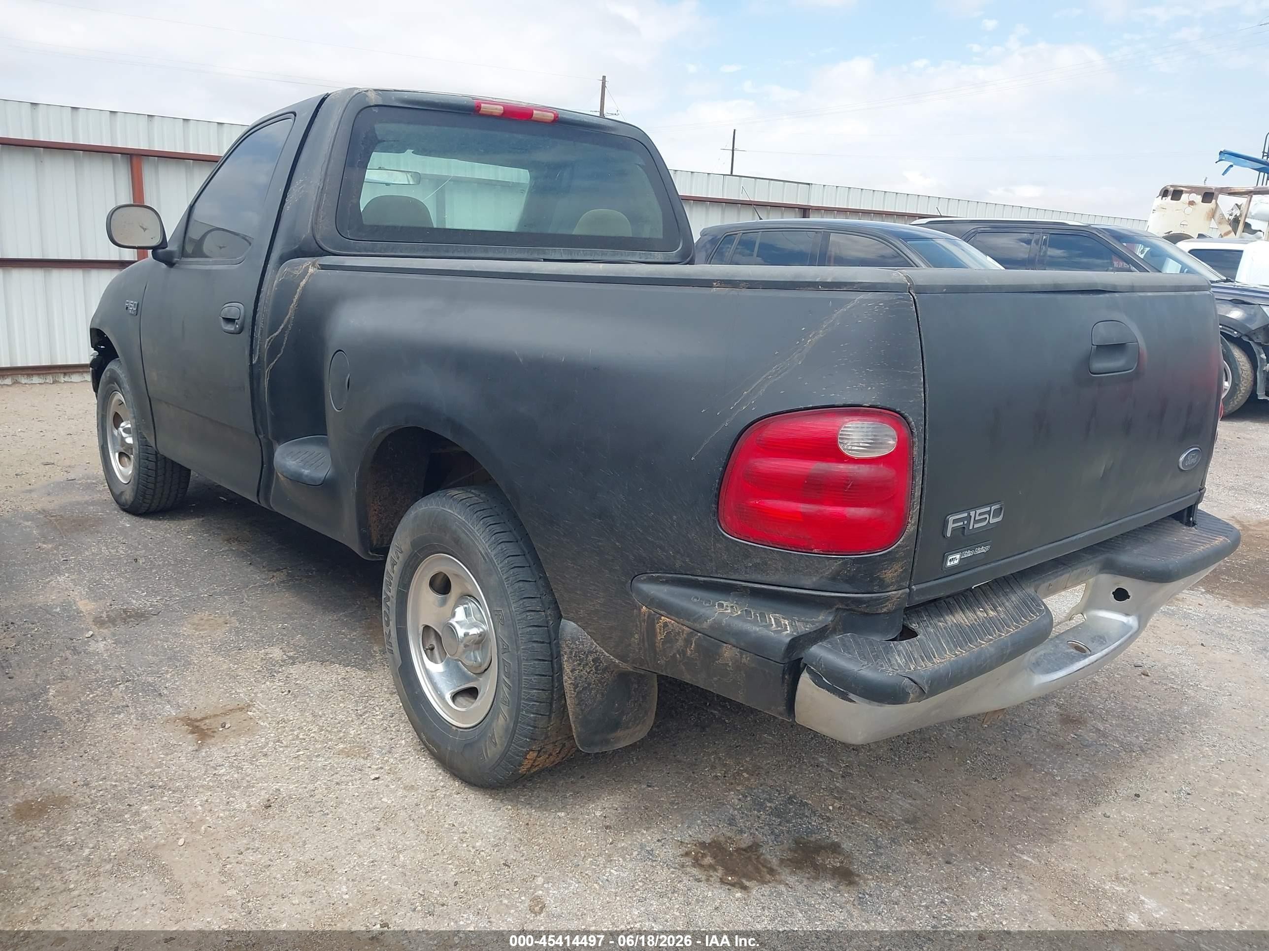 2003 Ford F-150 Xl/xlt Black vin: 1FTRF07293KA38090