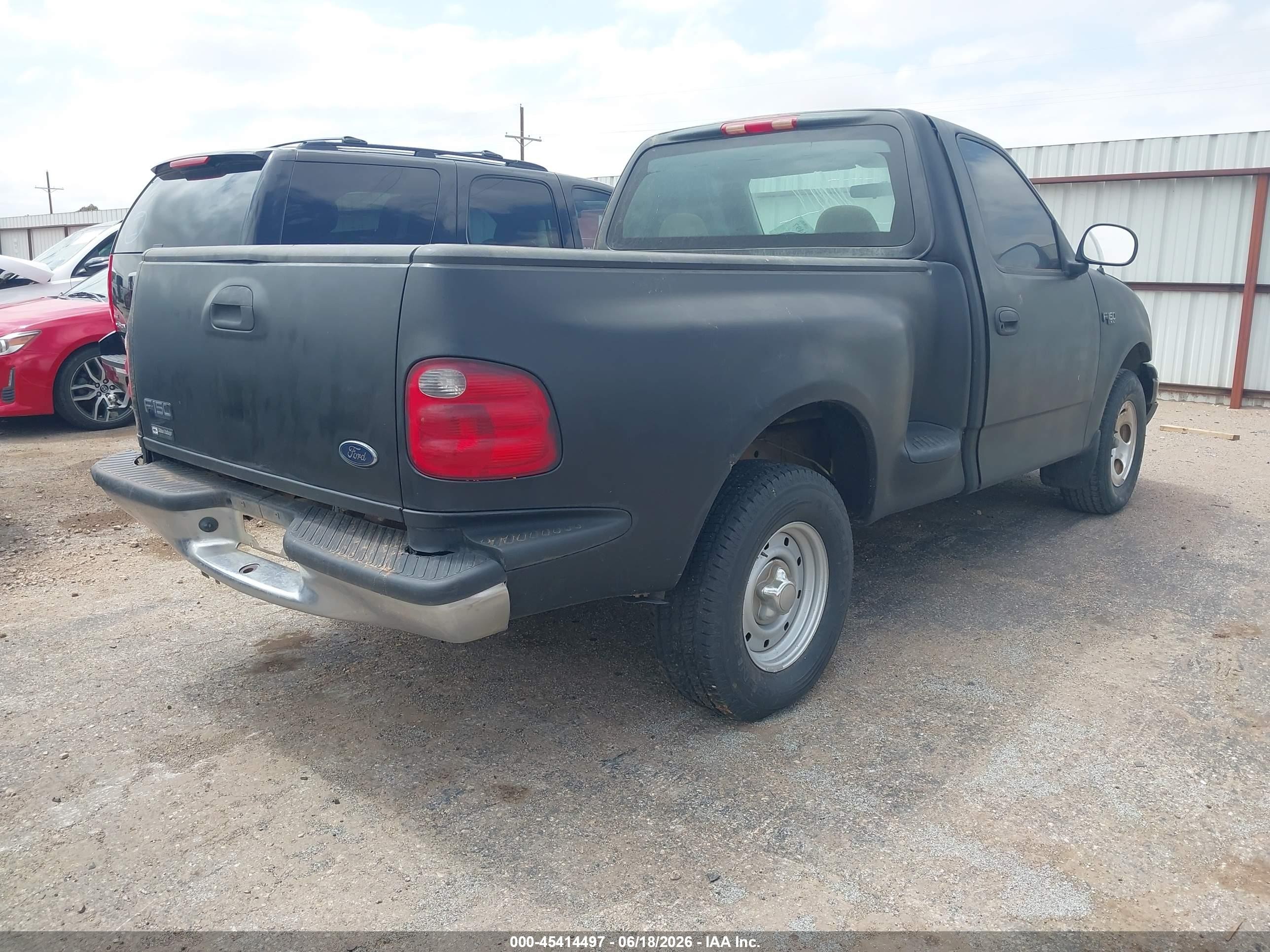 2003 Ford F-150 Xl/xlt Black vin: 1FTRF07293KA38090