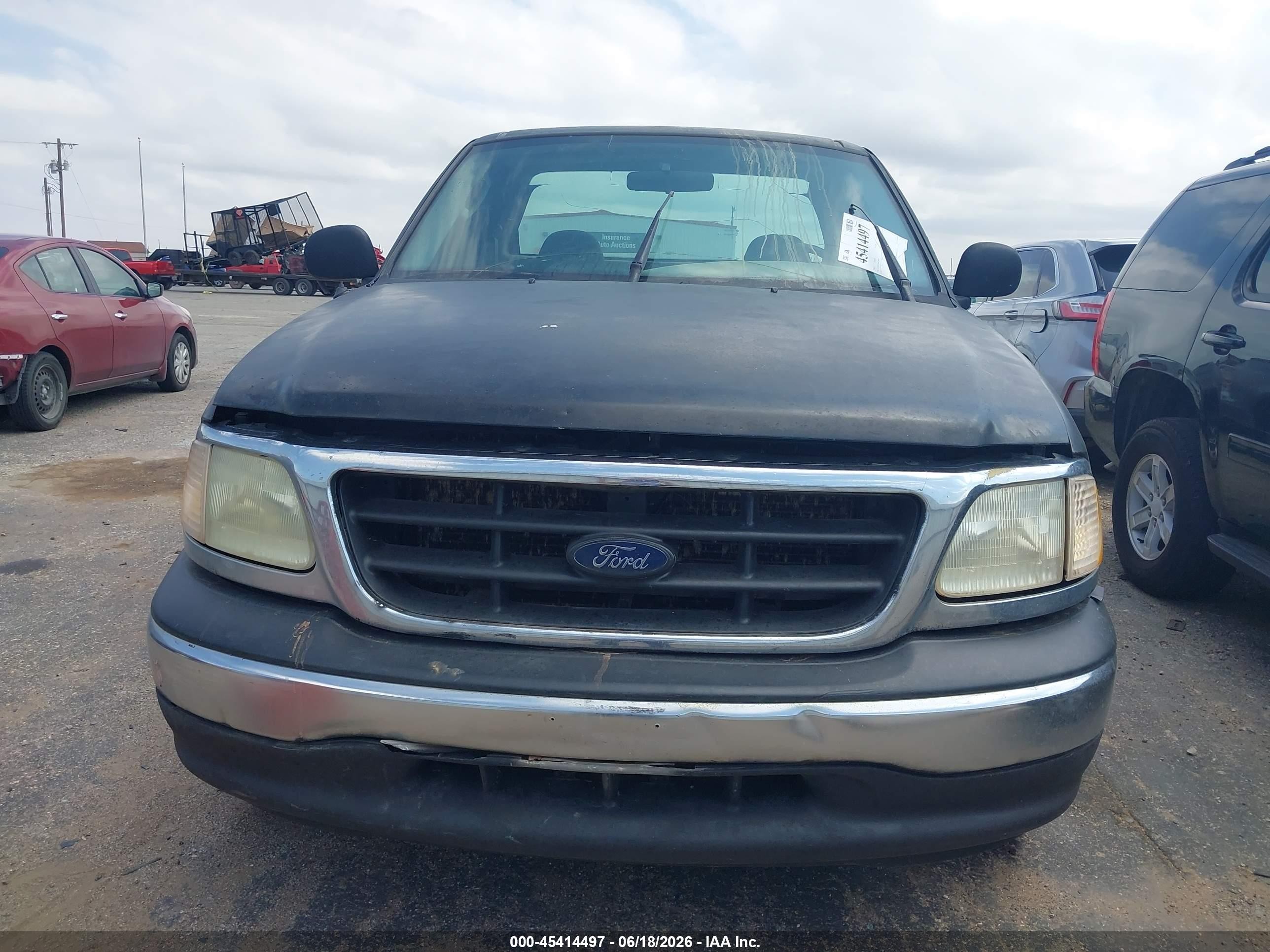 2003 Ford F-150 Xl/xlt Black vin: 1FTRF07293KA38090