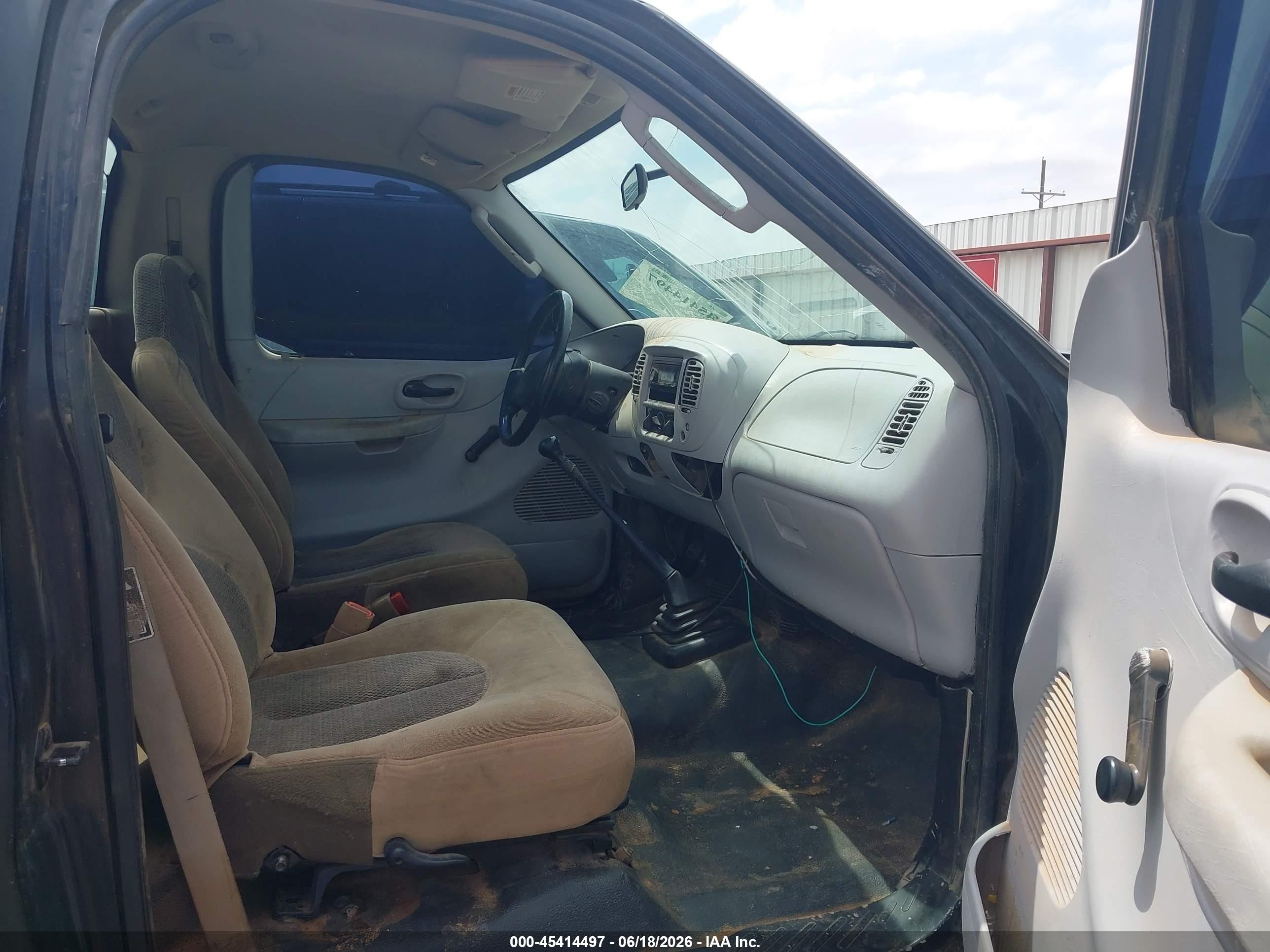 2003 Ford F-150 Xl/xlt Black vin: 1FTRF07293KA38090
