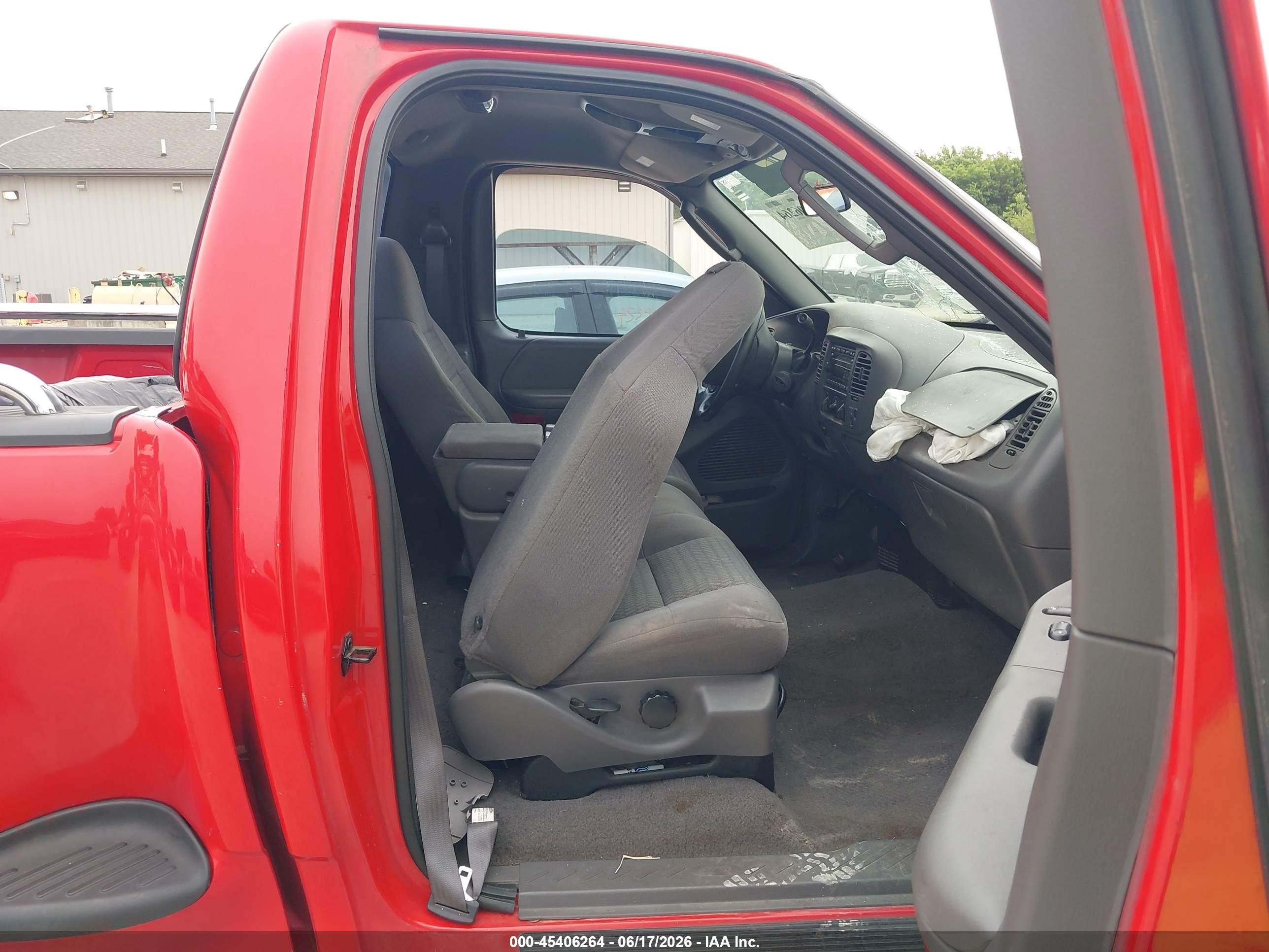 2003 Ford F-150 Xl/xlt Red vin: 1FTRF07293KB28808