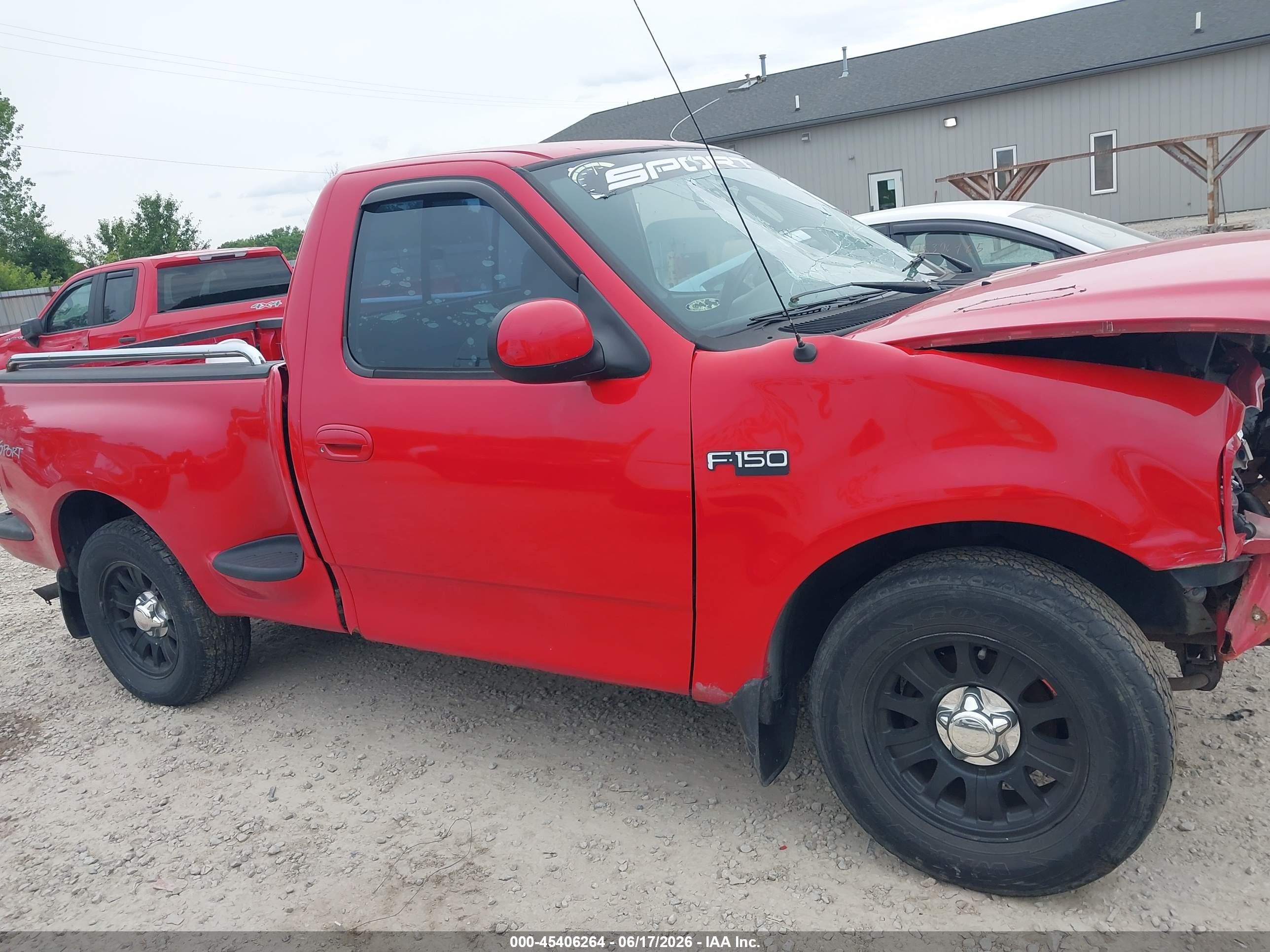 2003 Ford F-150 Xl/xlt Red vin: 1FTRF07293KB28808