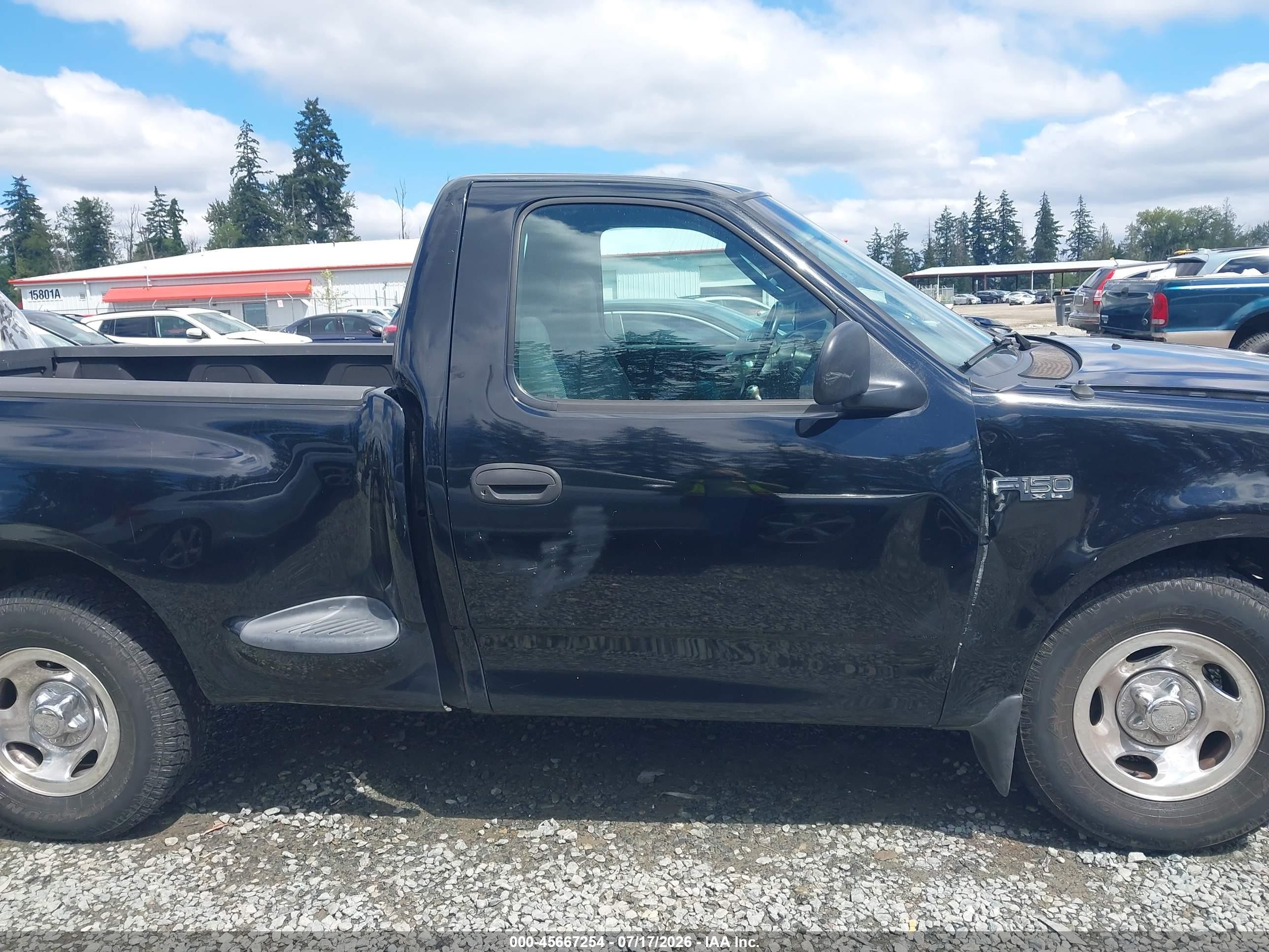 2003 Ford F-150 Xl/xlt Black vin: 1FTRF07293KD64245