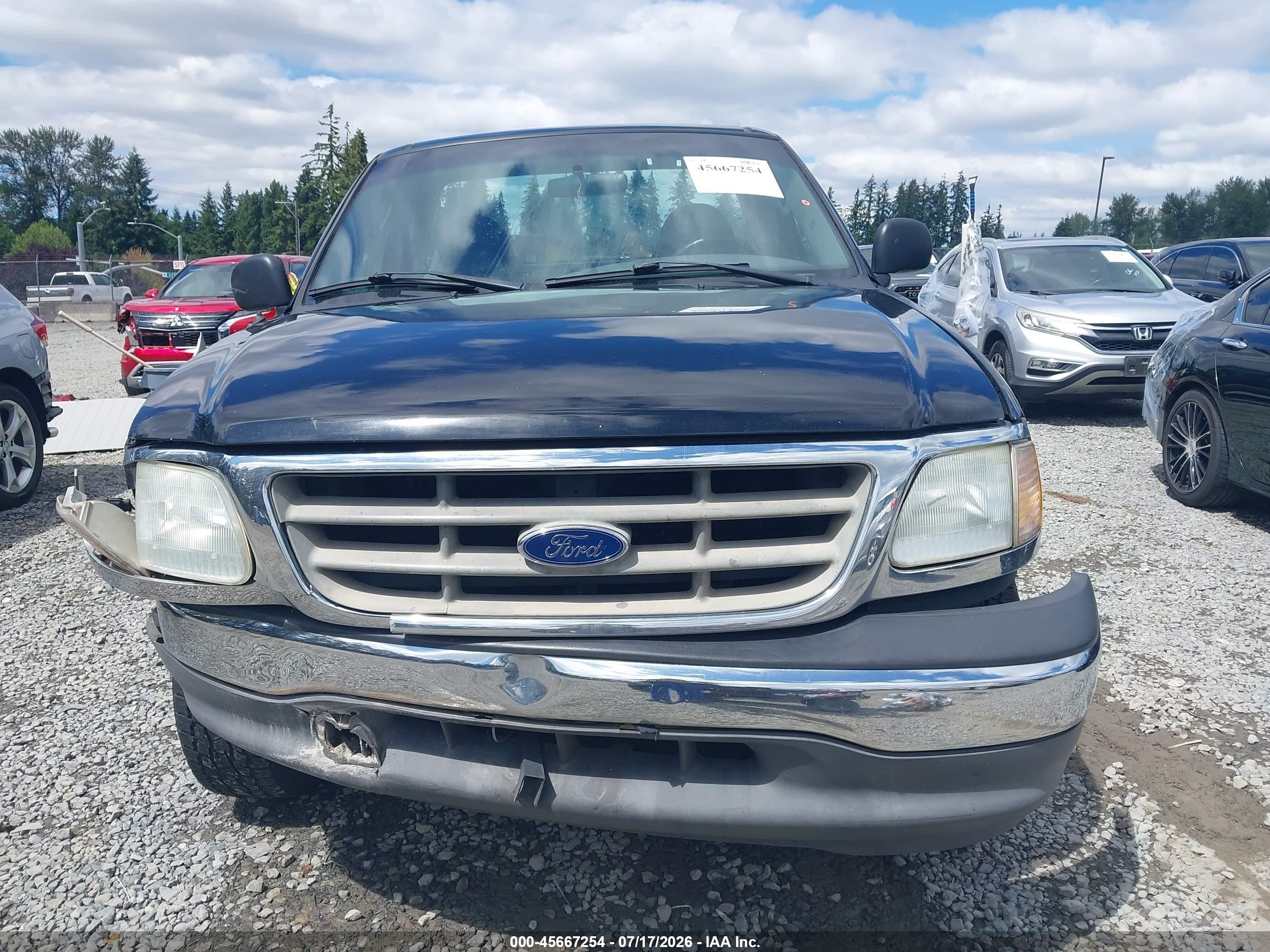 2003 Ford F-150 Xl/xlt Black vin: 1FTRF07293KD64245