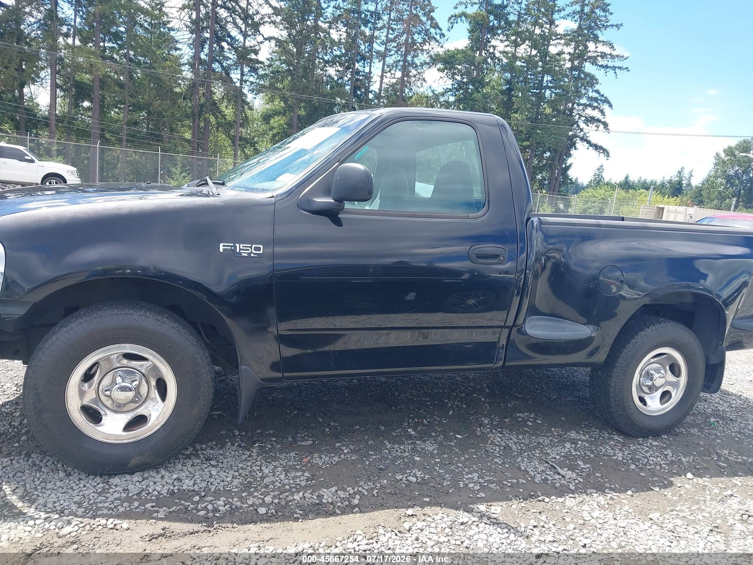 2003 Ford F-150 Xl/xlt Black vin: 1FTRF07293KD64245