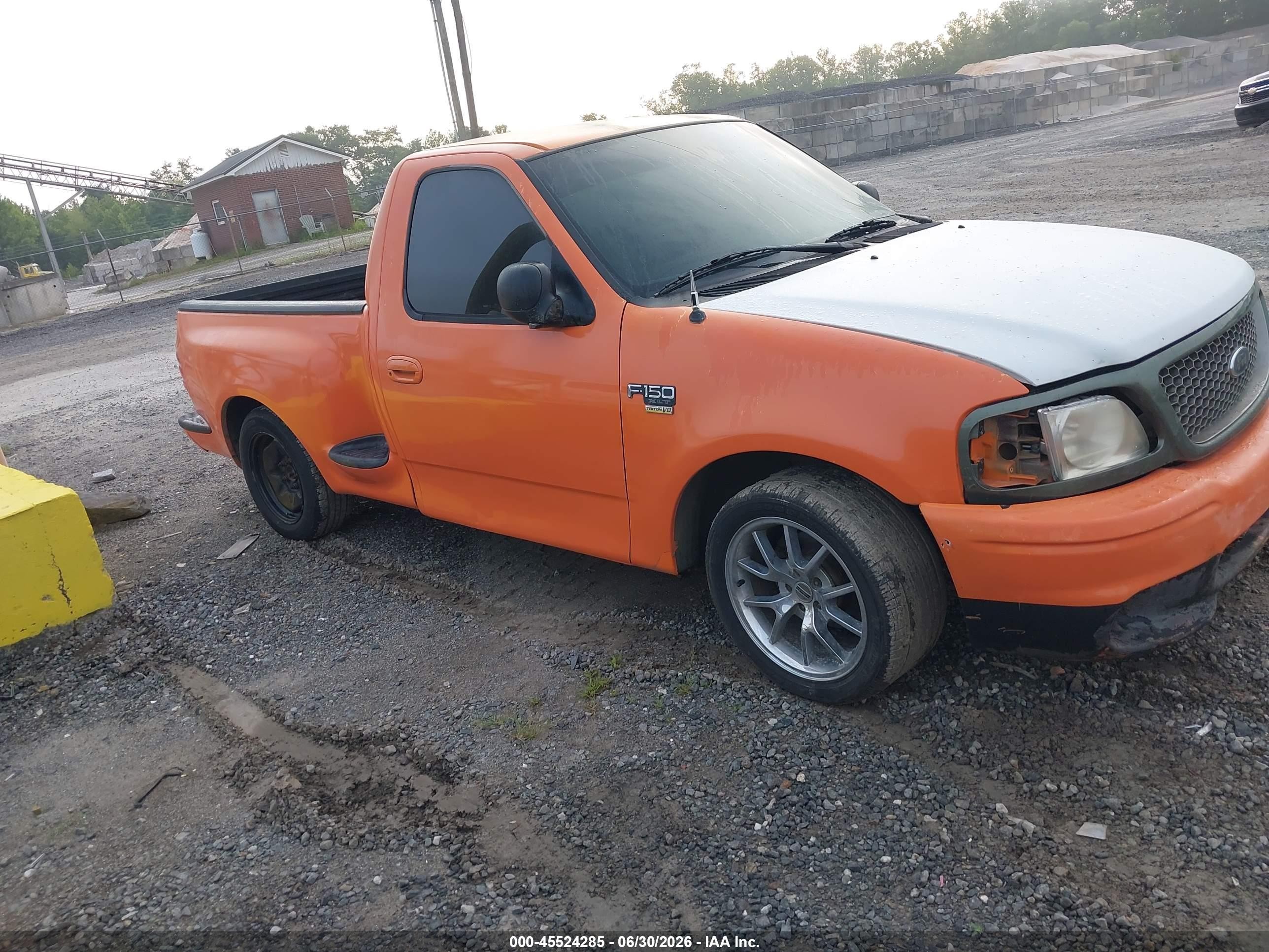 2003 Ford F-150 Xl/xlt Orange vin: 1FTRF07L33KB74272