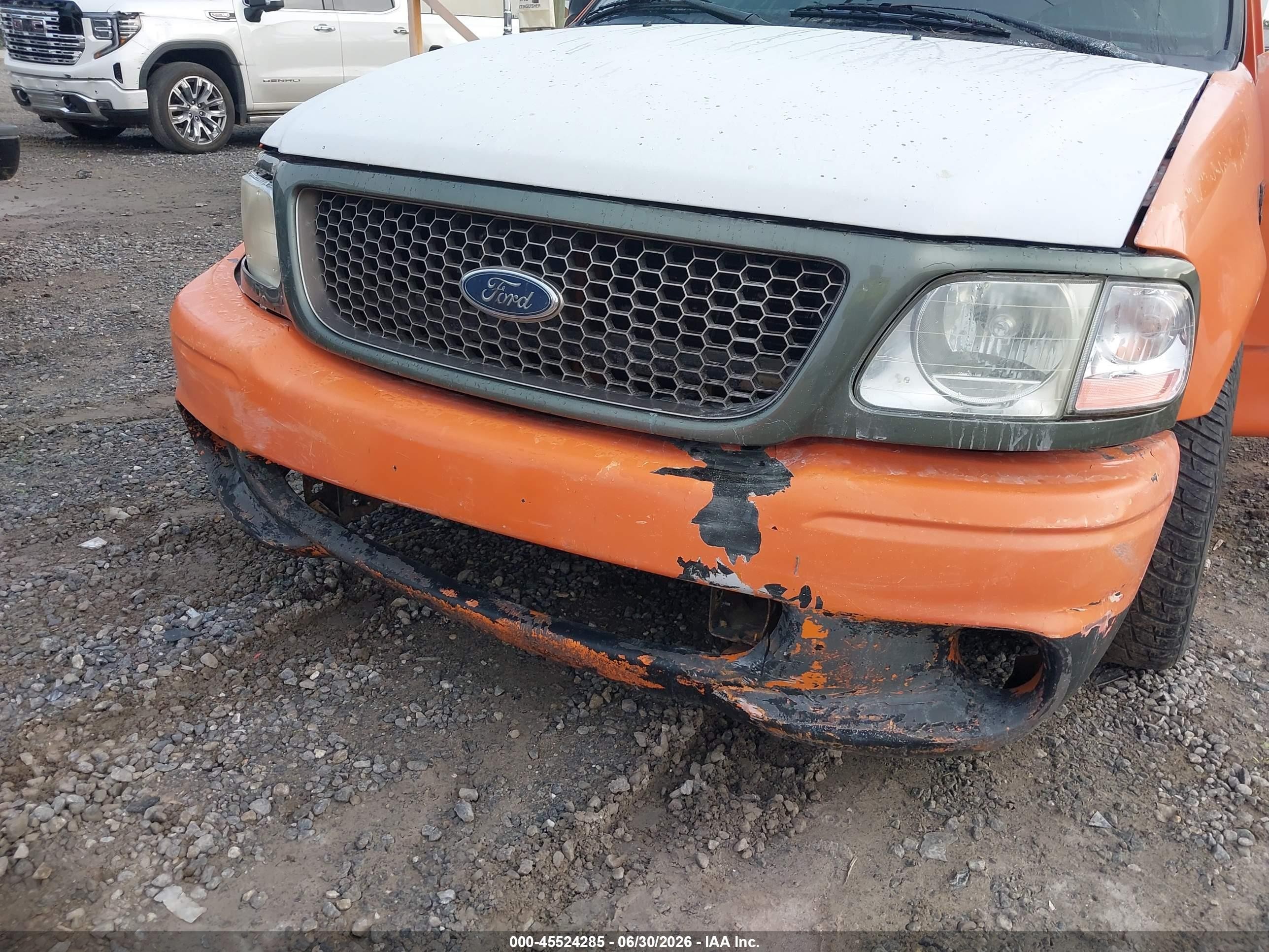 2003 Ford F-150 Xl/xlt Orange vin: 1FTRF07L33KB74272