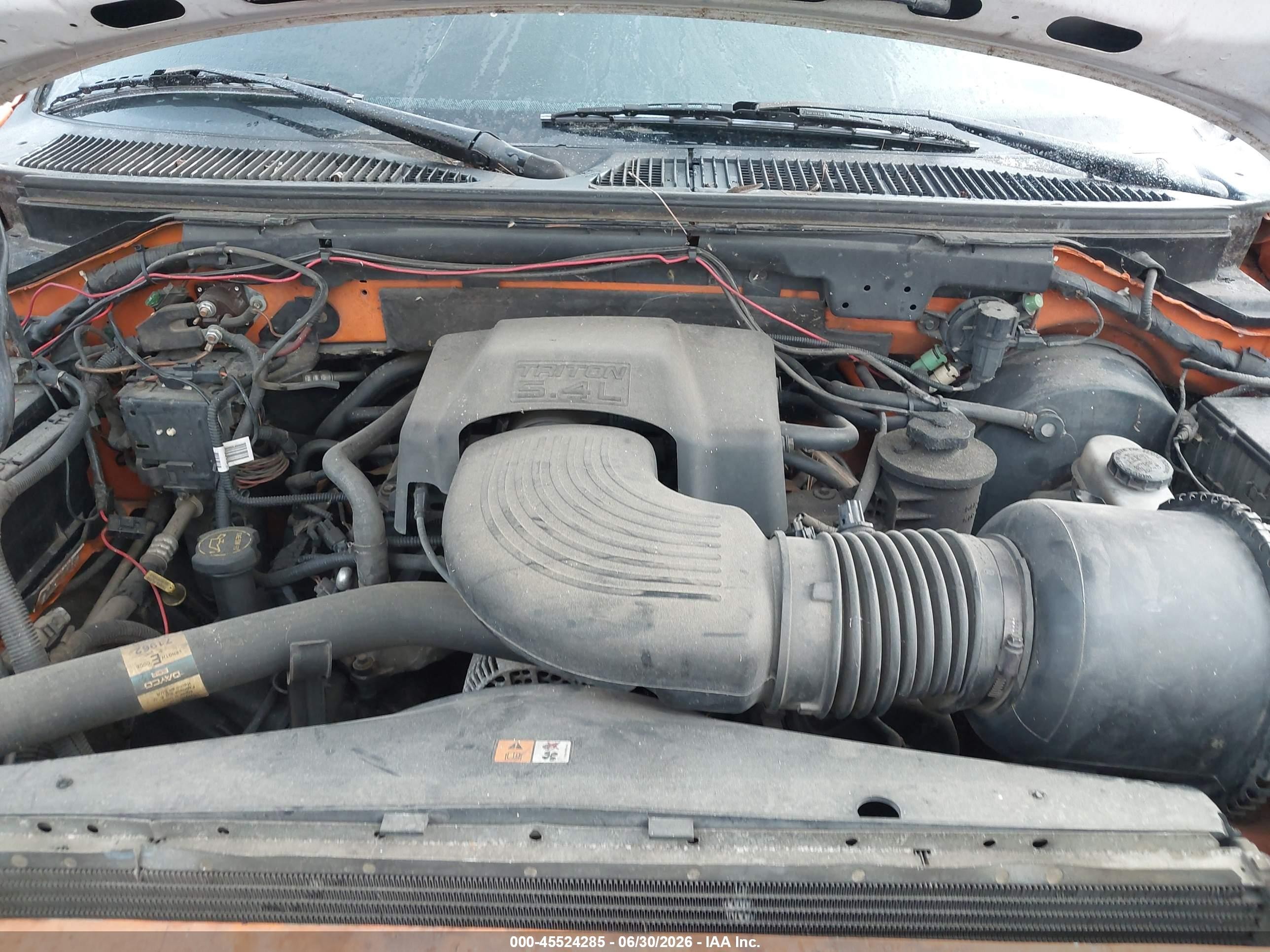 2003 Ford F-150 Xl/xlt Orange vin: 1FTRF07L33KB74272