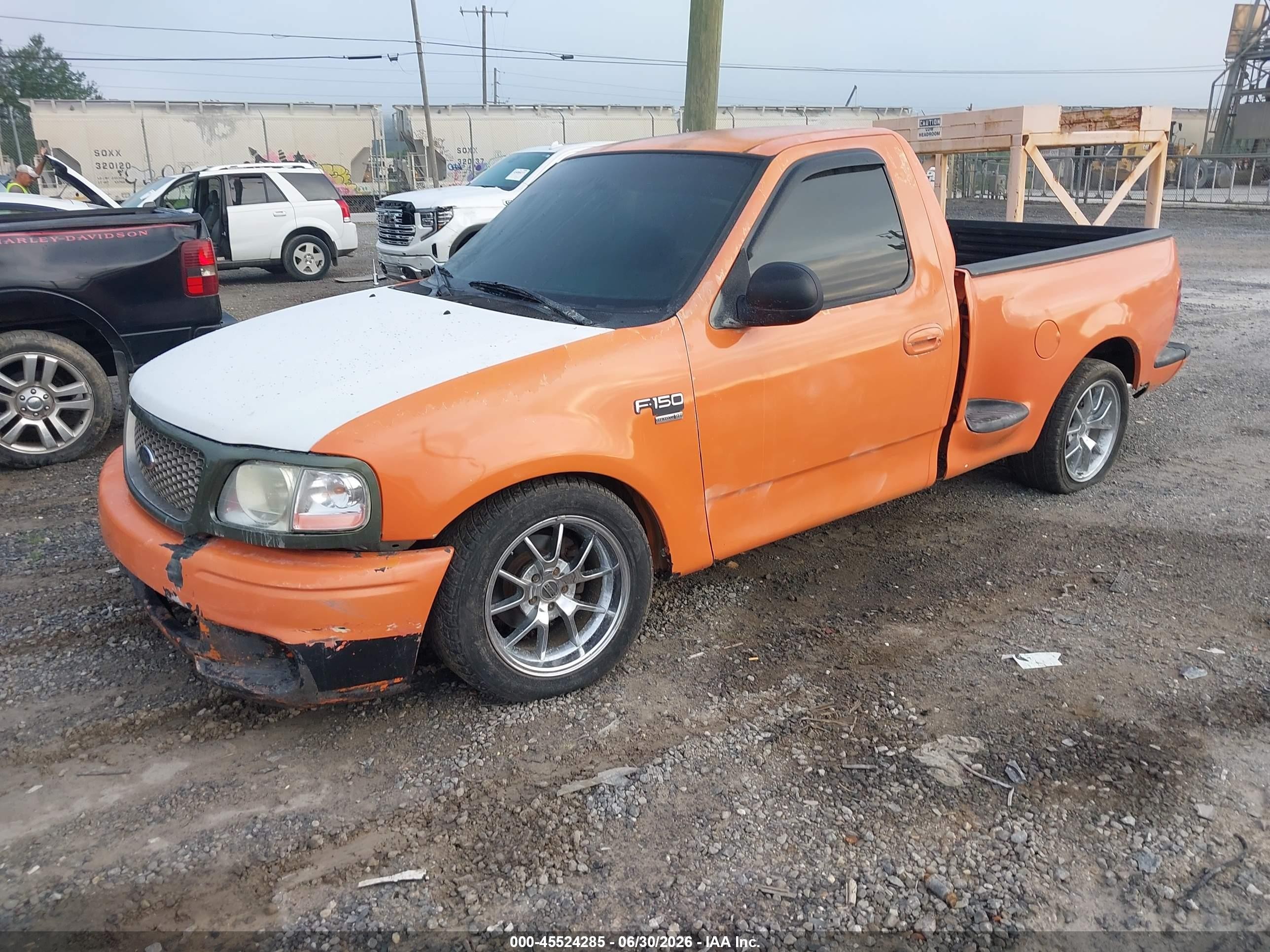 2003 Ford F-150 Xl/xlt Orange vin: 1FTRF07L33KB74272
