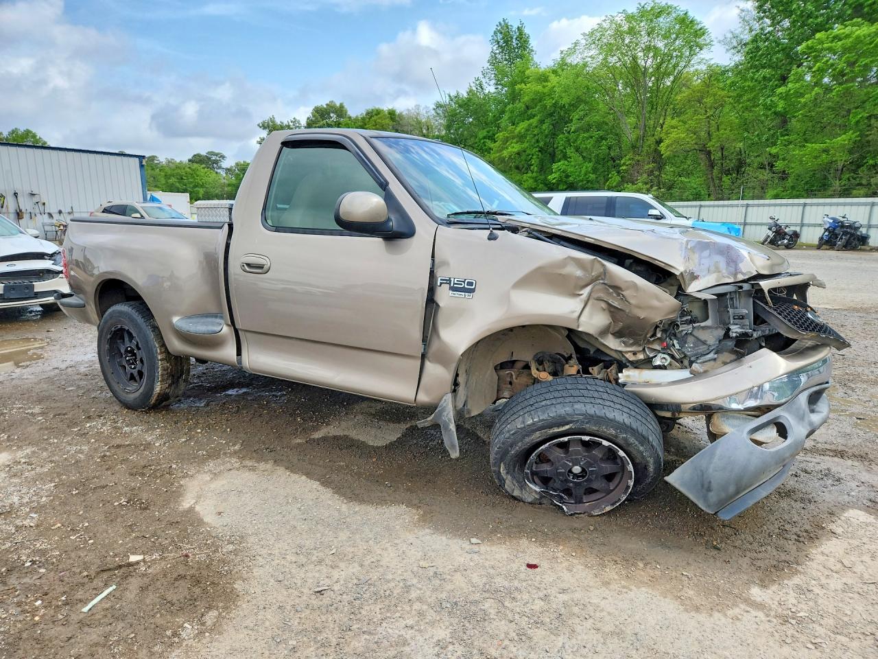 2003 Ford F150 Brown vin: 1FTRF07W53KC19058