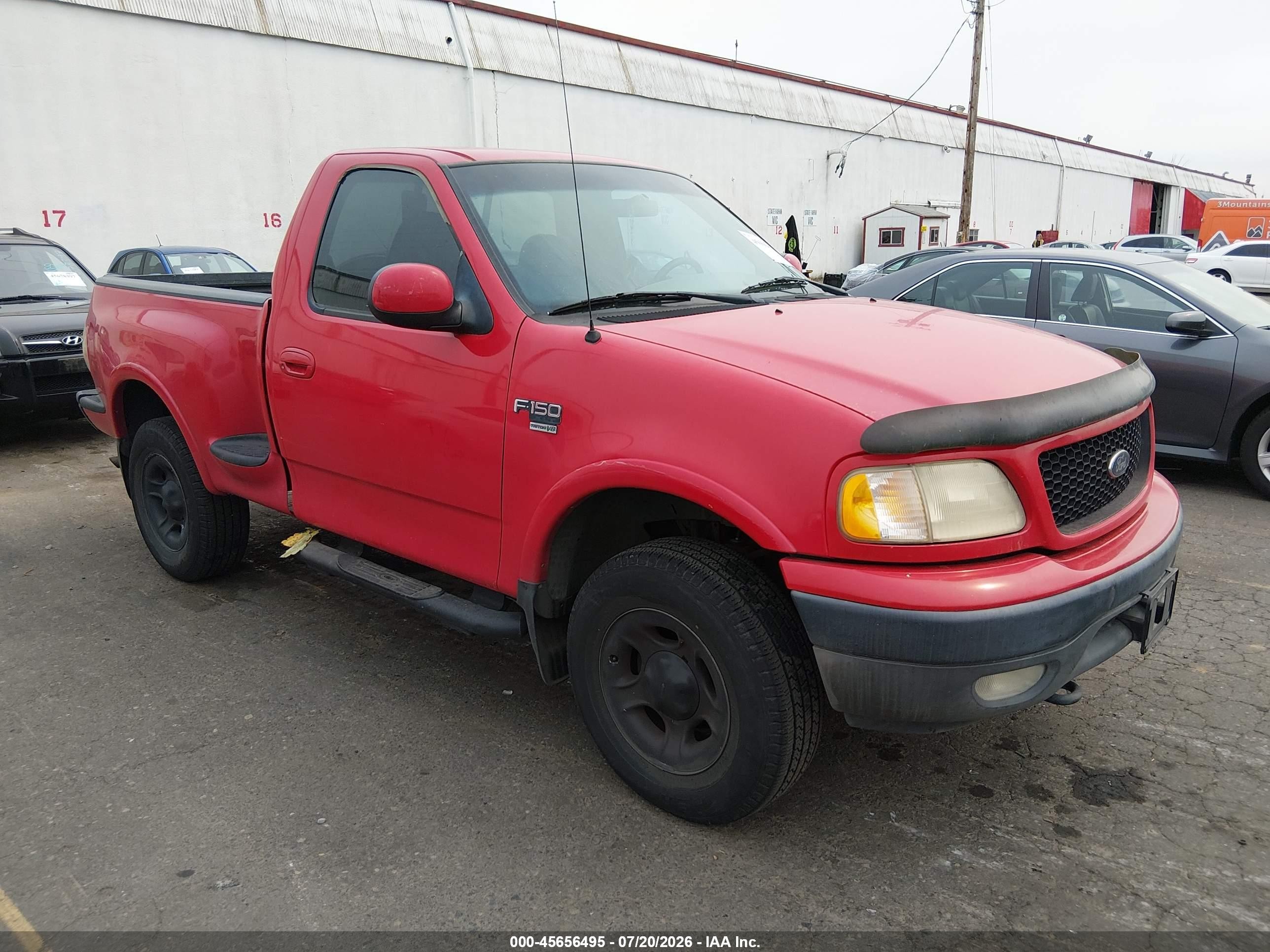 1999 Ford F-150 Lariat/xl/xlt Red vin: 1FTRF08W3XKB20808
