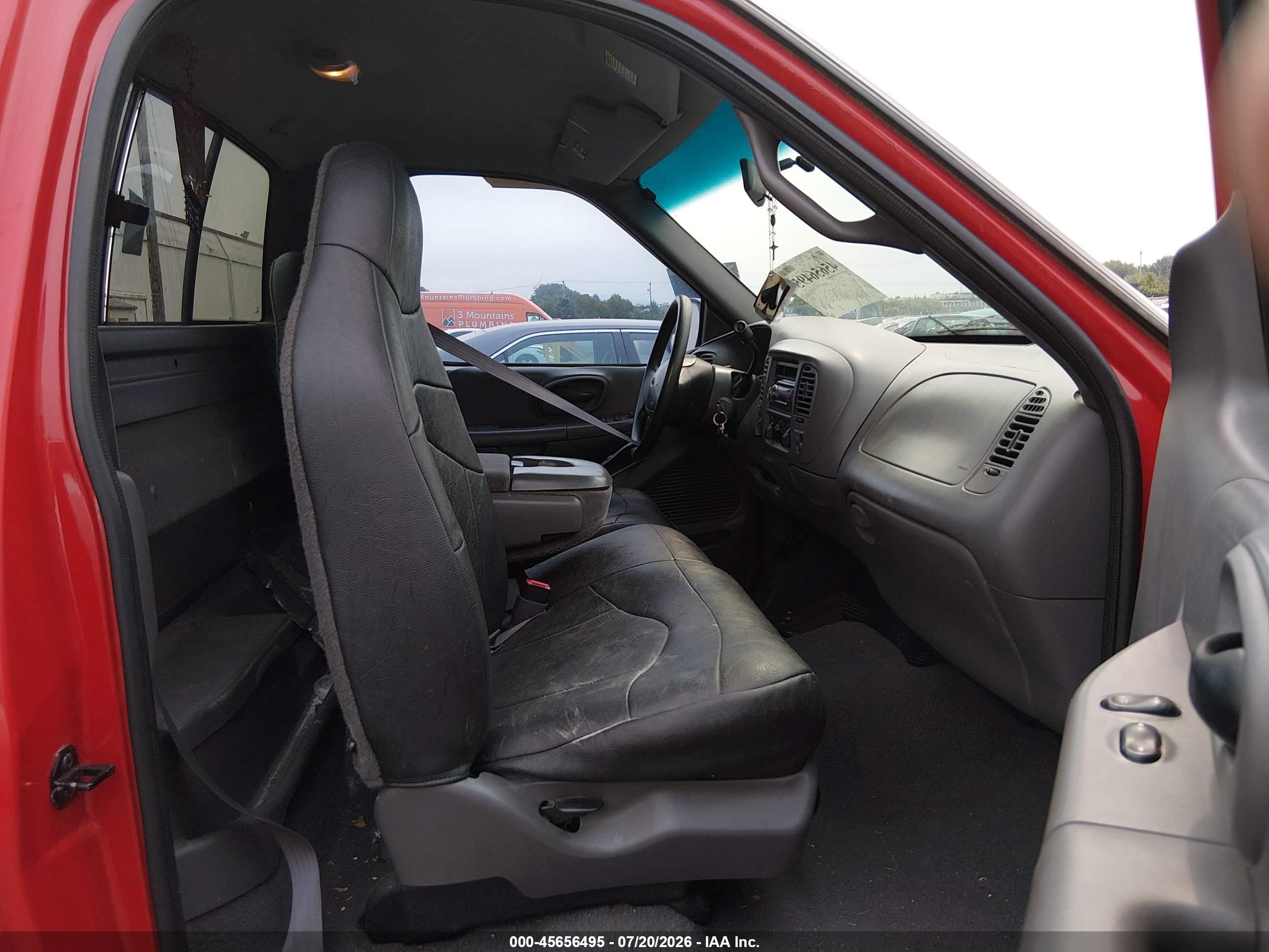 1999 Ford F-150 Lariat/xl/xlt Red vin: 1FTRF08W3XKB20808