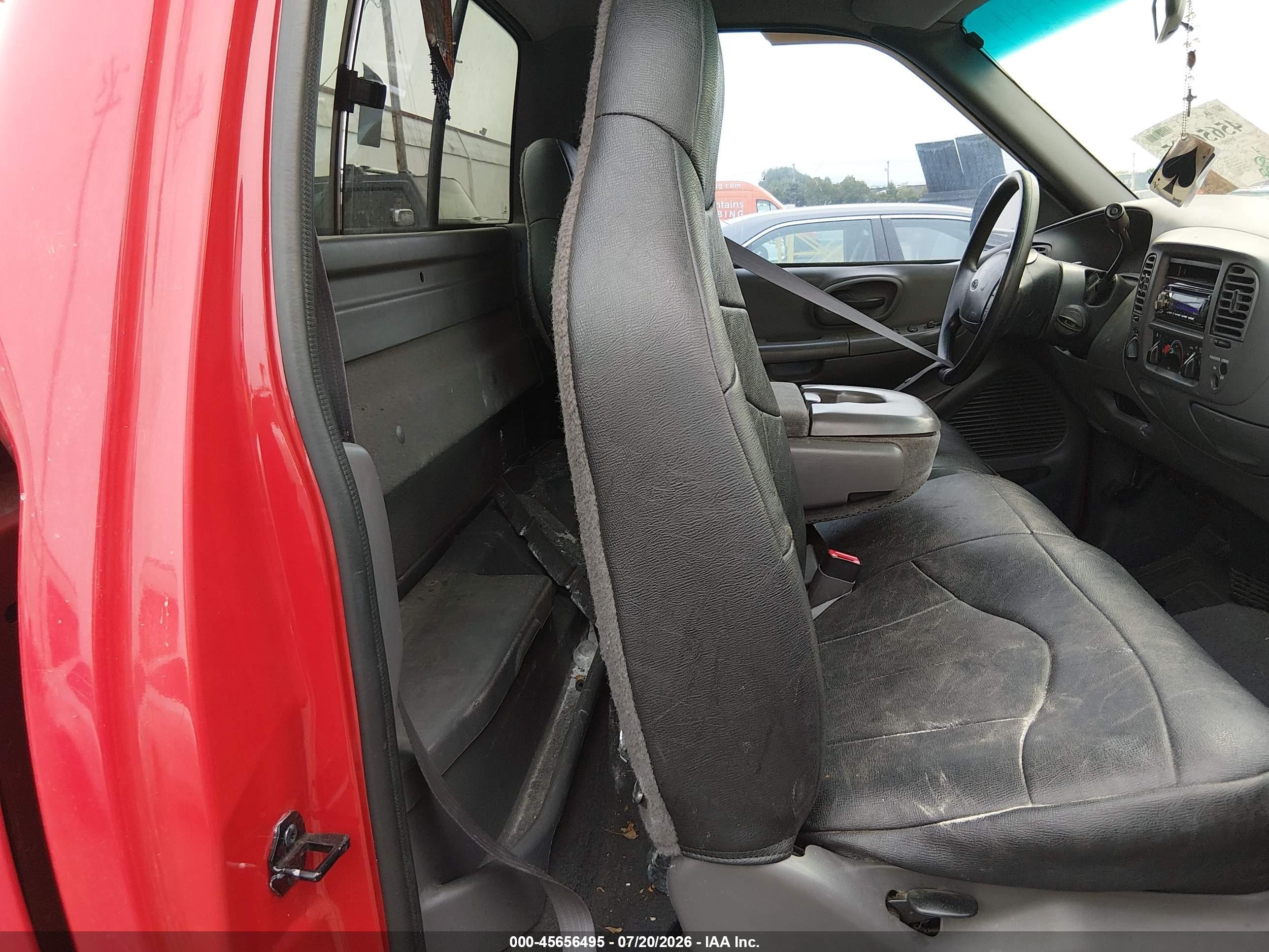 1999 Ford F-150 Lariat/xl/xlt Red vin: 1FTRF08W3XKB20808
