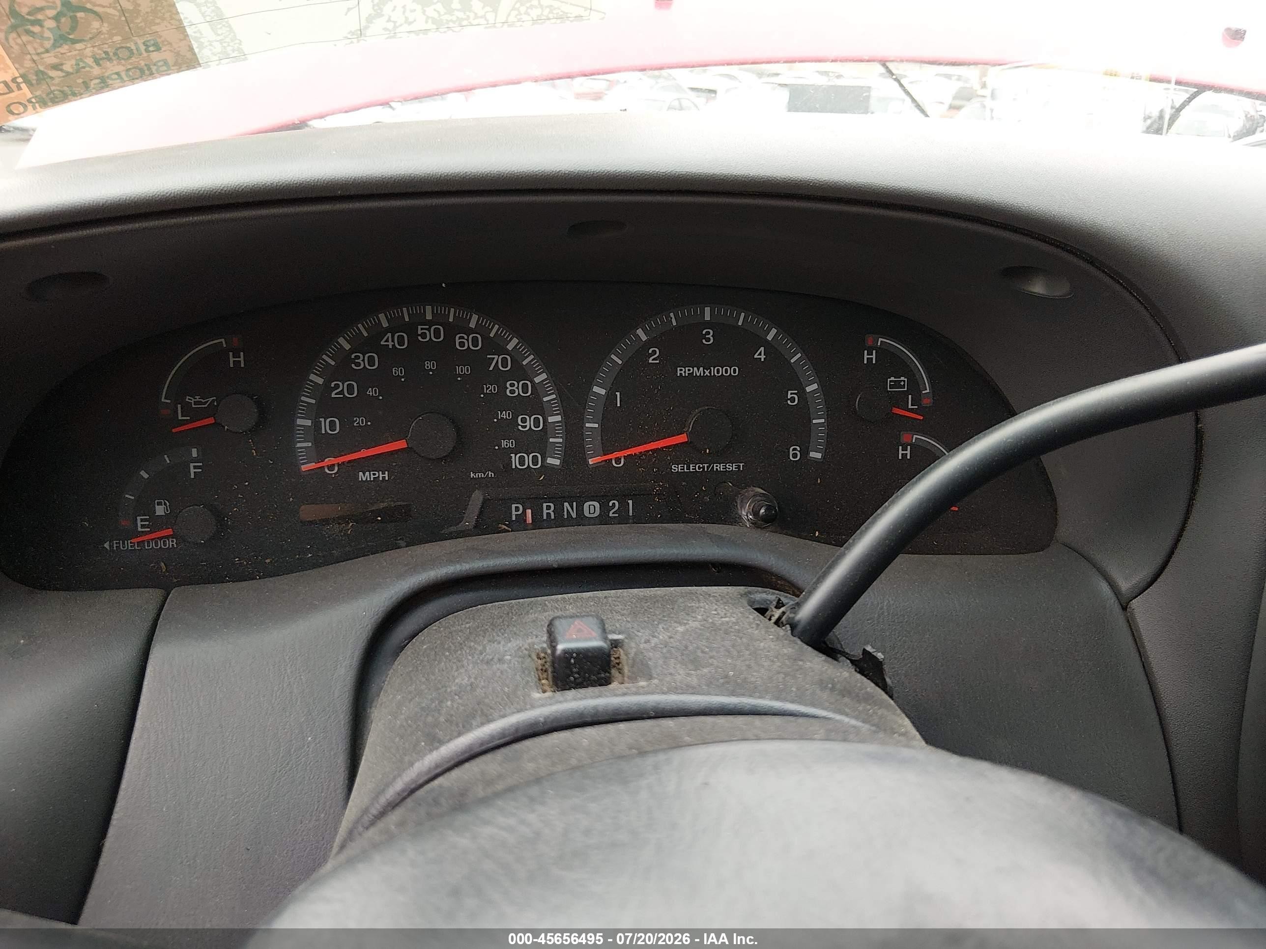 1999 Ford F-150 Lariat/xl/xlt Red vin: 1FTRF08W3XKB20808