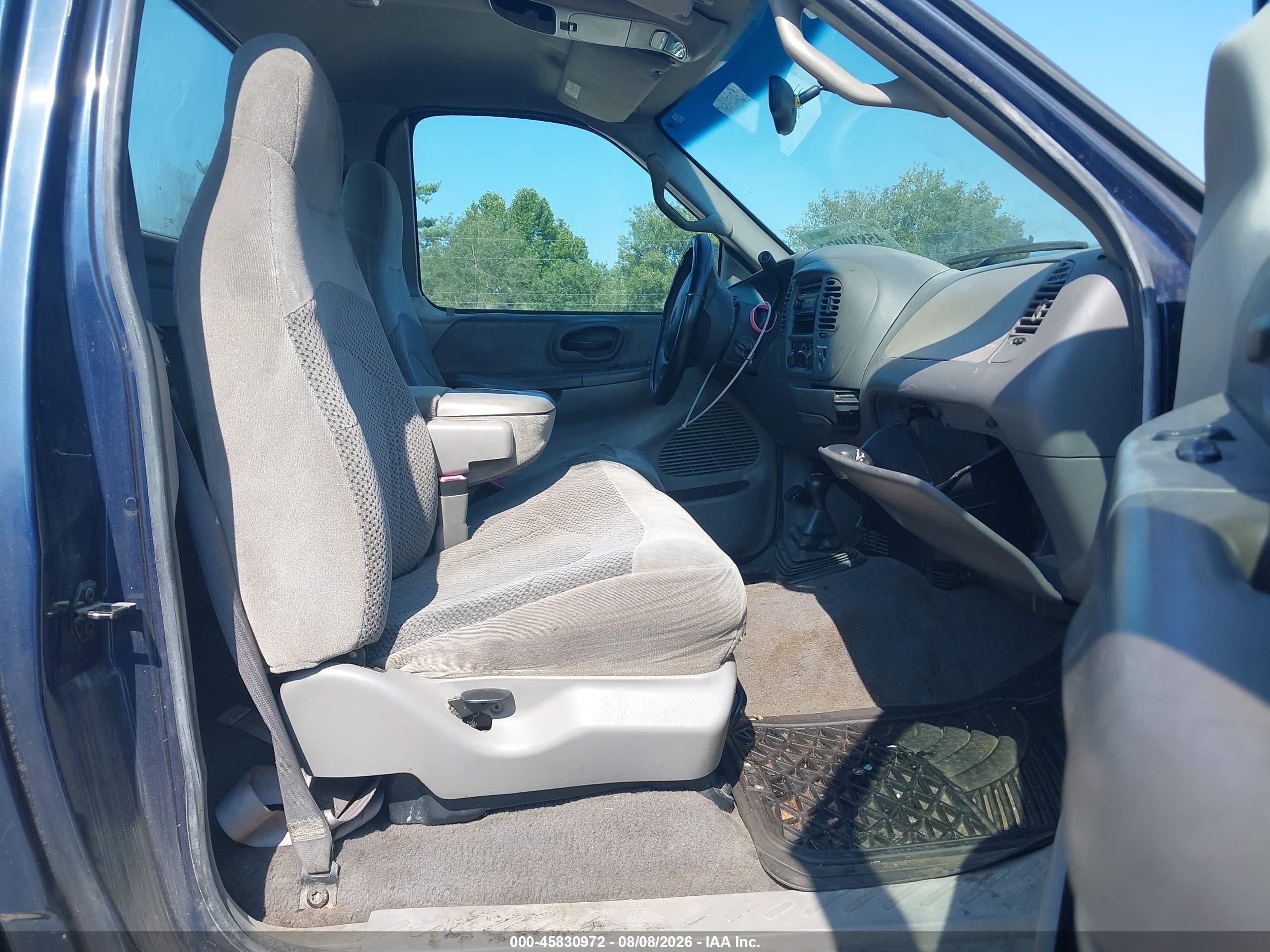 2002 Ford F-150 Xl/xlt Blue vin: 1FTRF08W82KB04905