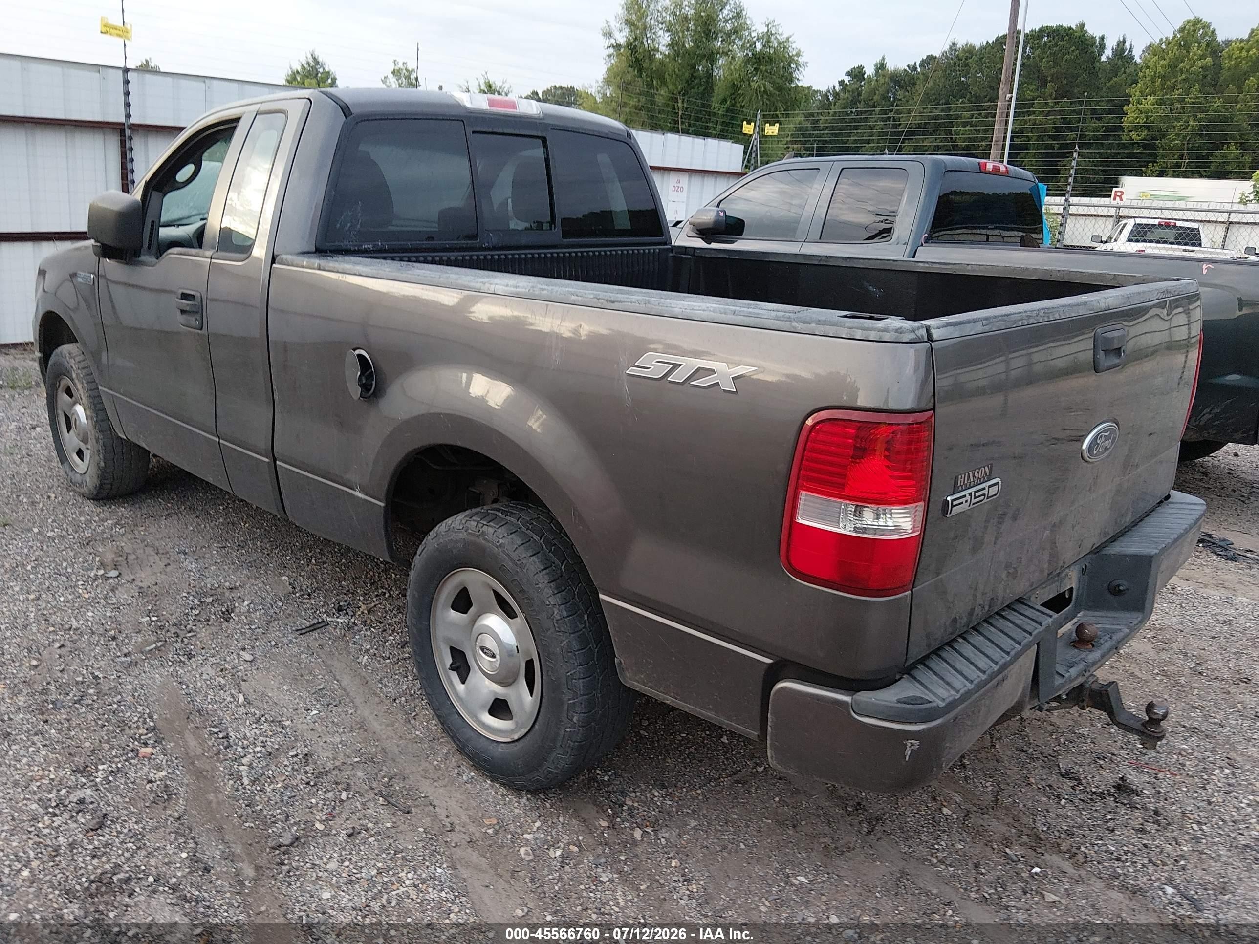 2005 Ford F-150 Stx/xl/xlt Gray vin: 1FTRF12205KC33916